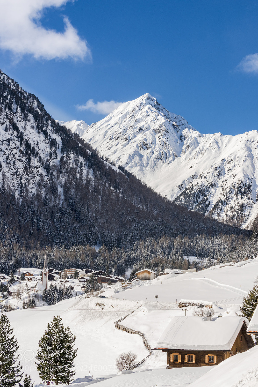 Nikon D810 sample photo. Winter in the austrian photography