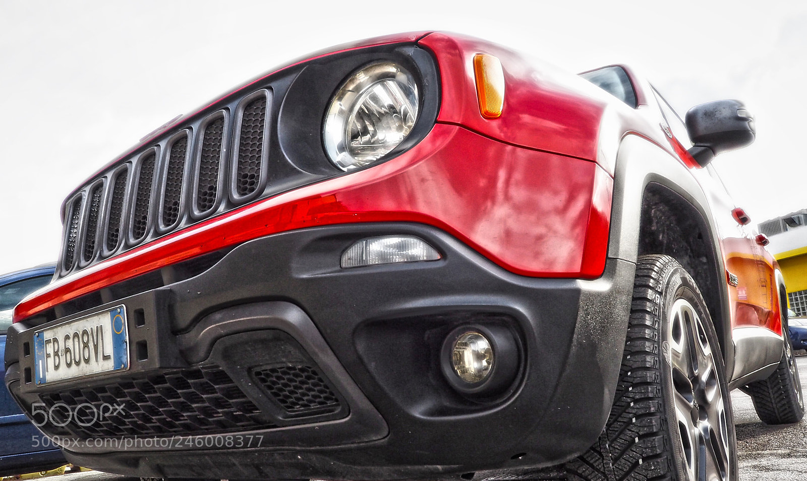 Olympus OM-D E-M5 II sample photo. Jeepy on the road photography
