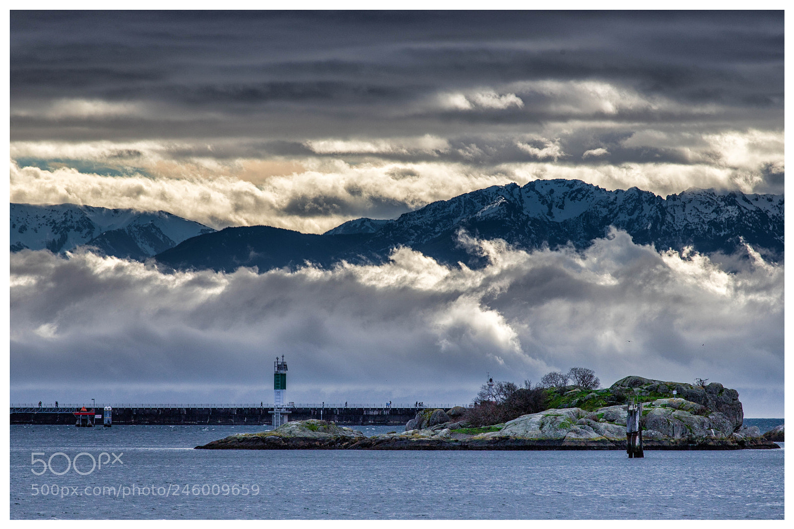 Canon EOS 6D Mark II sample photo. Island and breakwater photography