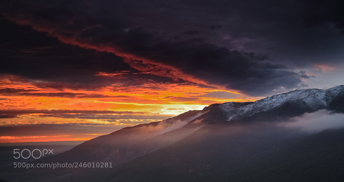Canon EOS 5D sample photo. " gredos mountain " photography