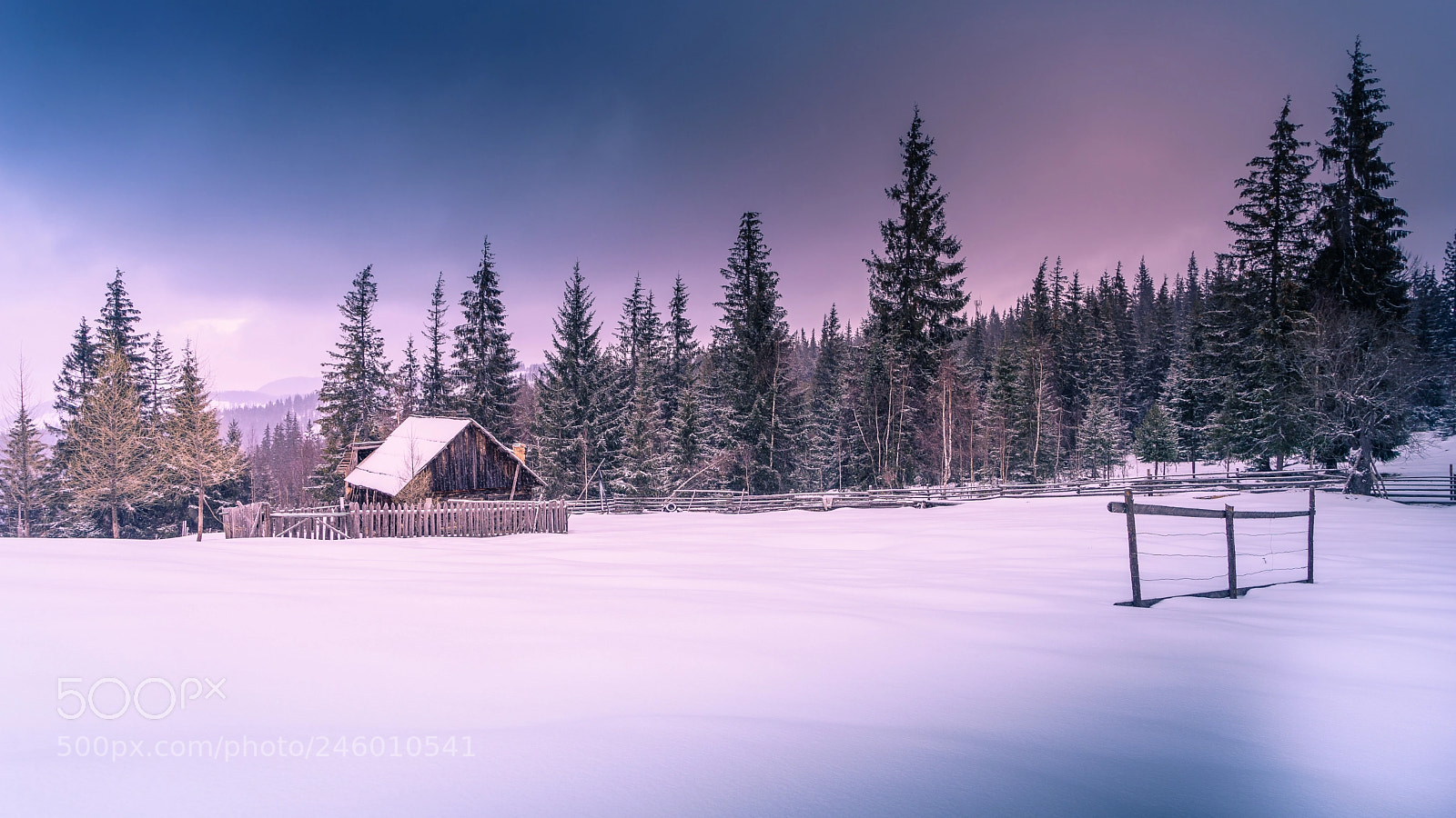 Sony a7 II sample photo. Log cabin photography