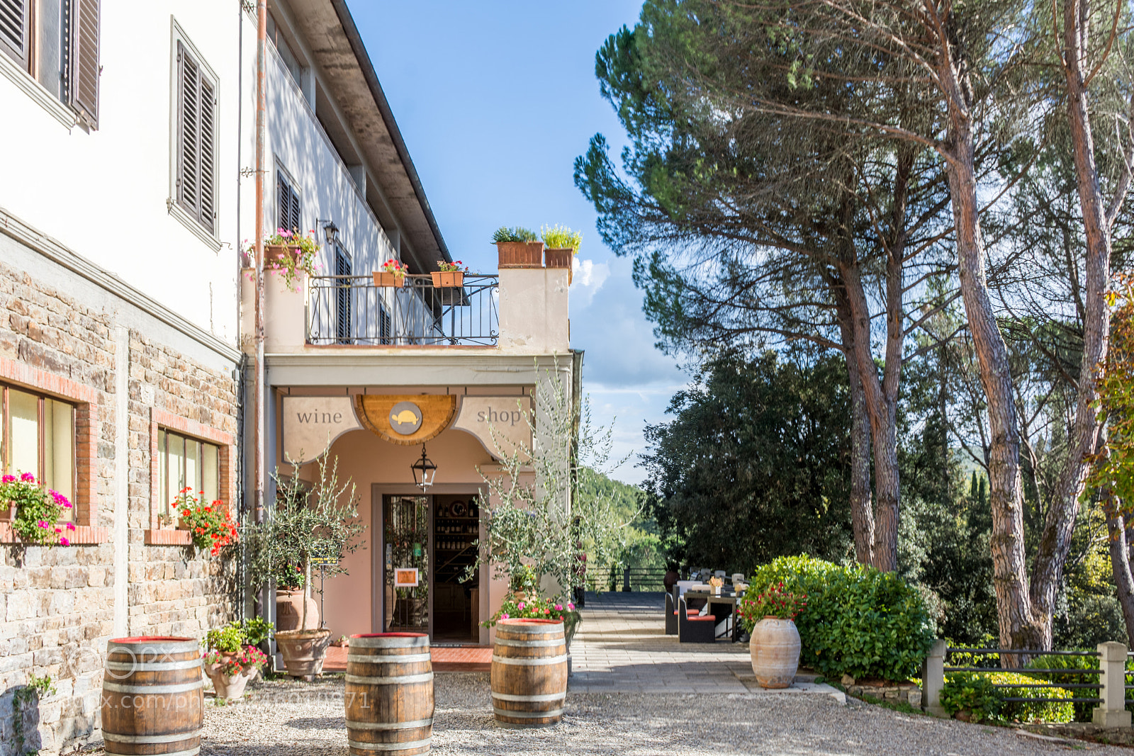 Nikon D7200 sample photo. Winery in chianti region photography