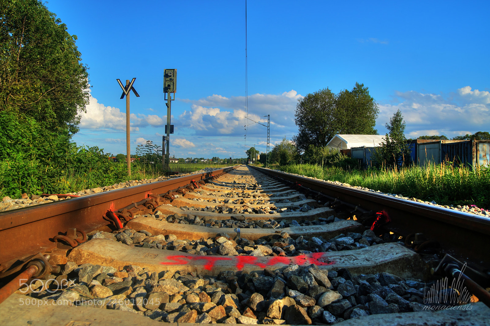 Sony ILCA-77M2 sample photo. Rails photography