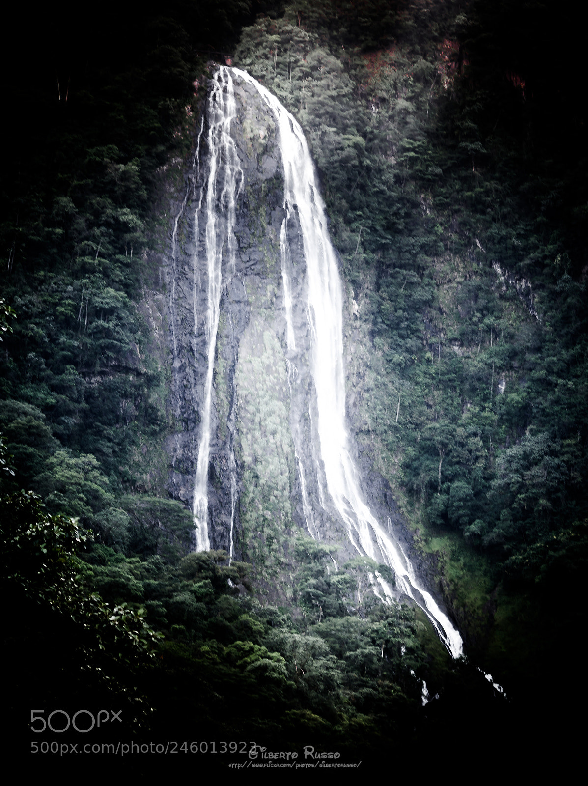 Nikon D5100 sample photo. Waterfall - joinville sc photography