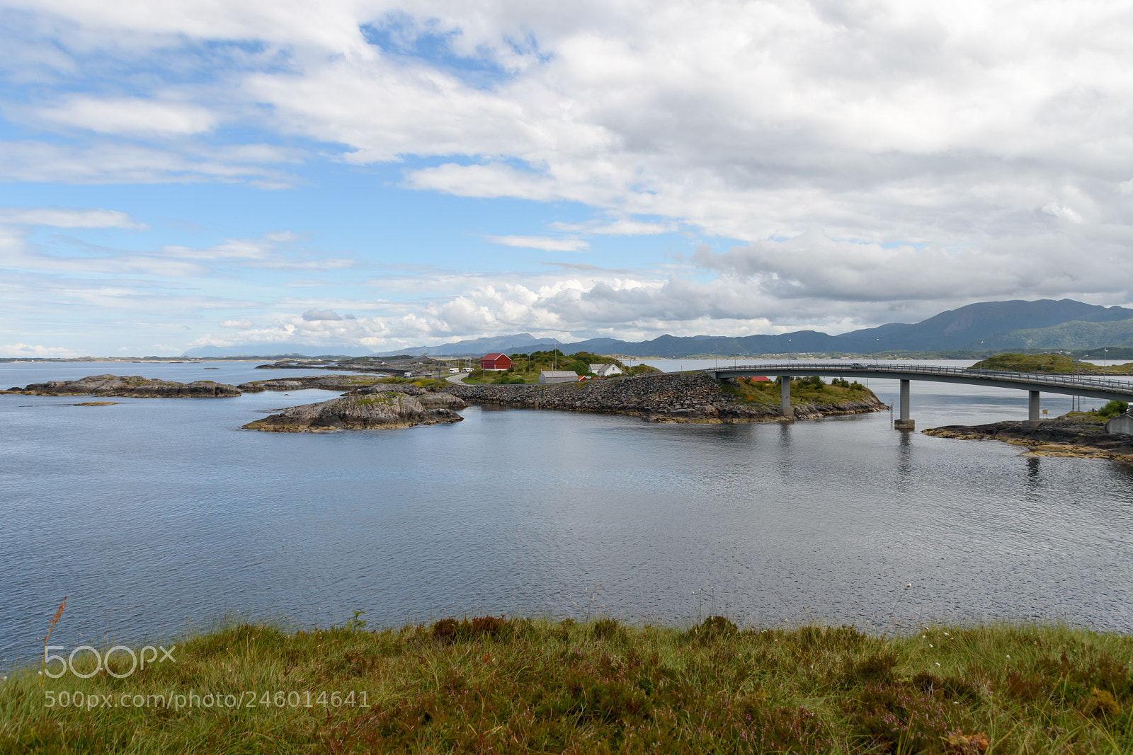 Nikon D5500 sample photo. Atlantic road photography
