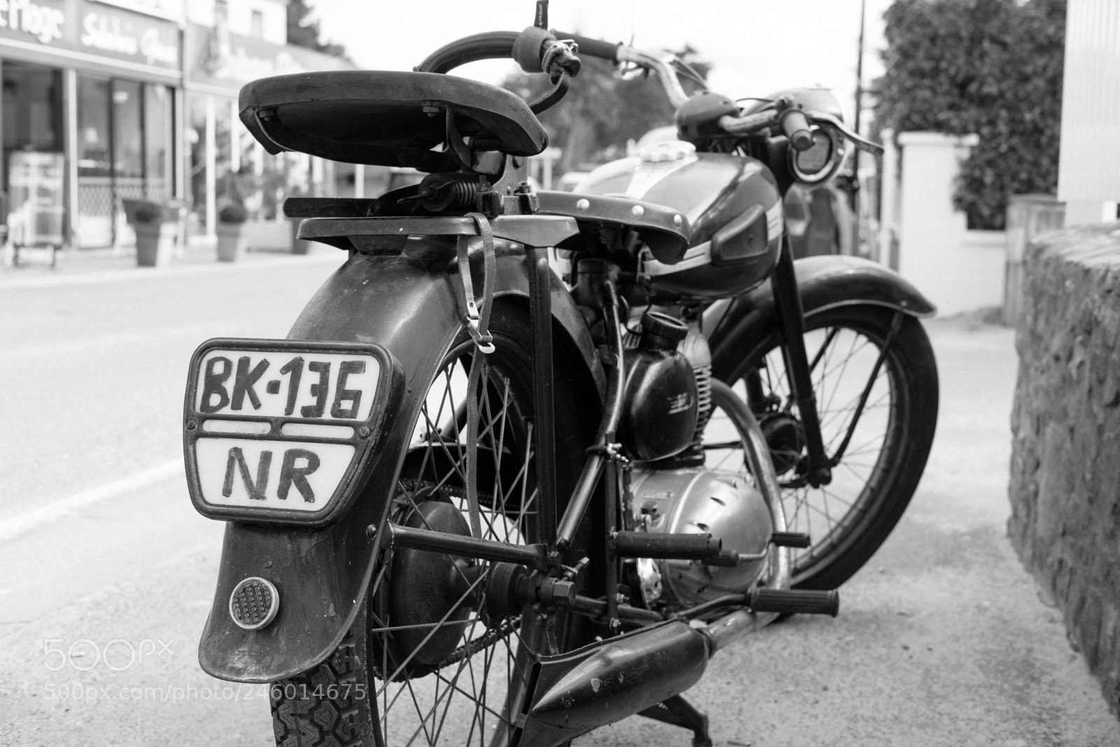 Fujifilm X-T1 sample photo. Terrot motorcycle, countainville france photography
