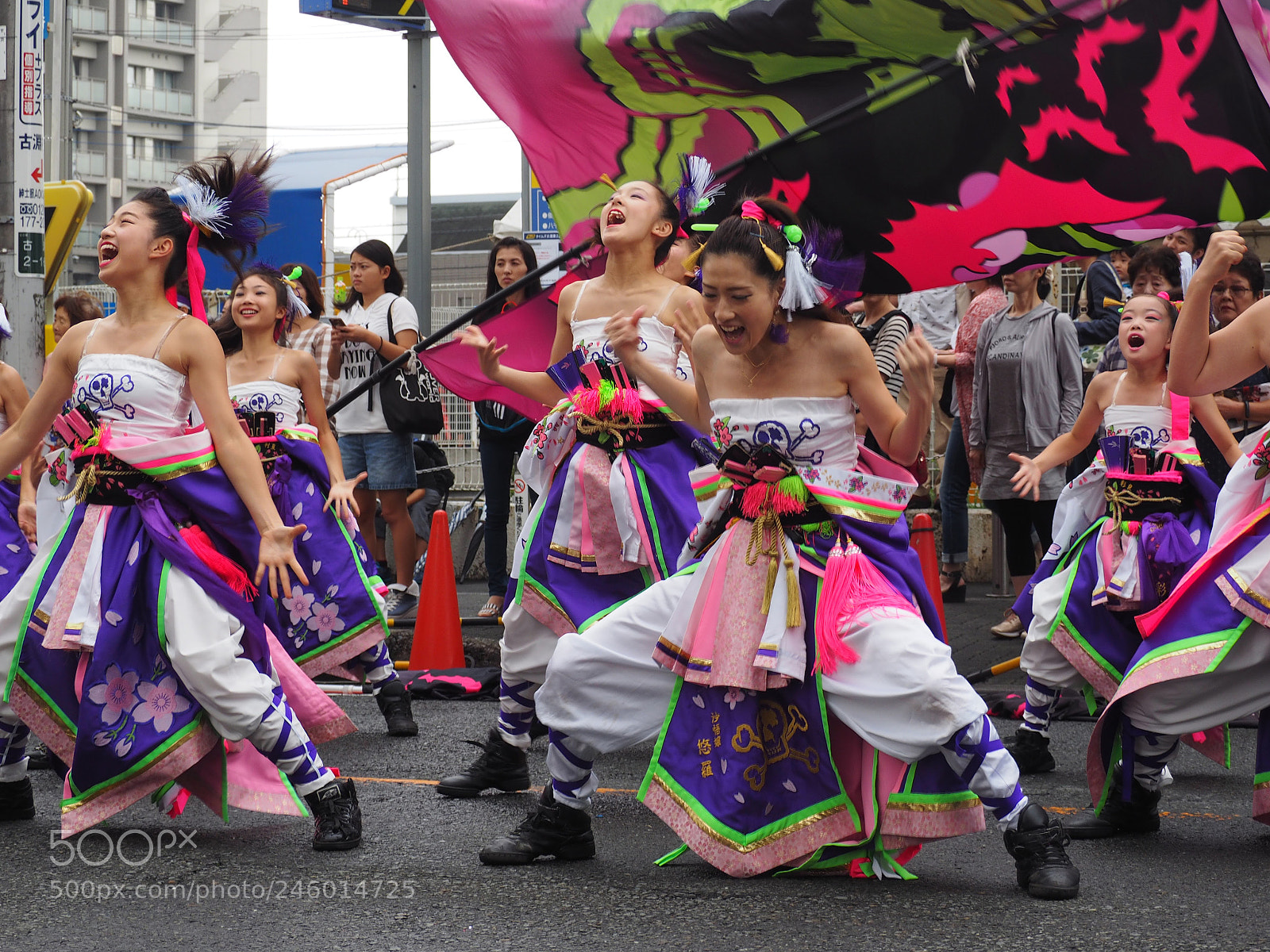 Olympus OM-D E-M1 sample photo. Yosakoi(japanese dance) photography