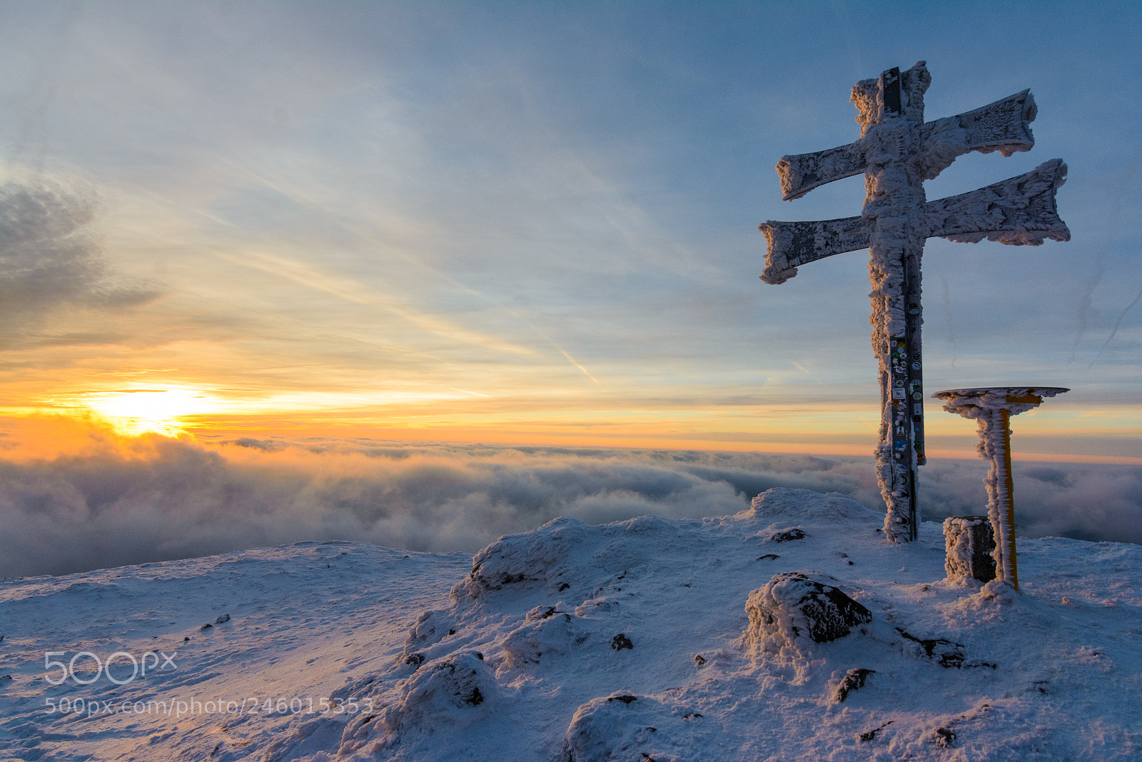 Nikon D7100 sample photo. Sundown on kľak photography