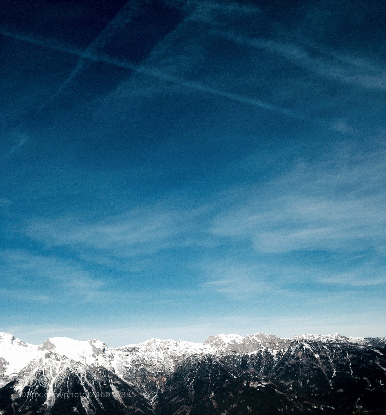Apple iPhone 5 sample photo. #mountains#sky#snow photography