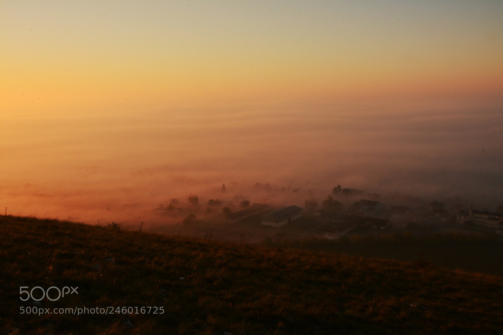Nikon D7100 sample photo. Morning below pálava photography