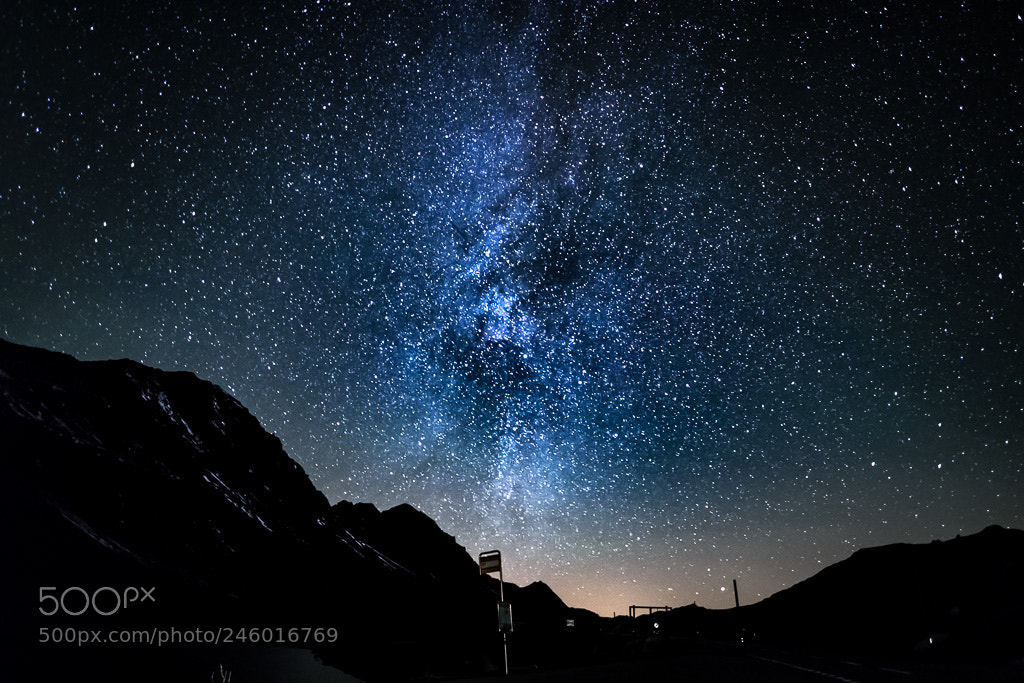 Canon EOS 6D Mark II sample photo. Milkyway in the swiss photography