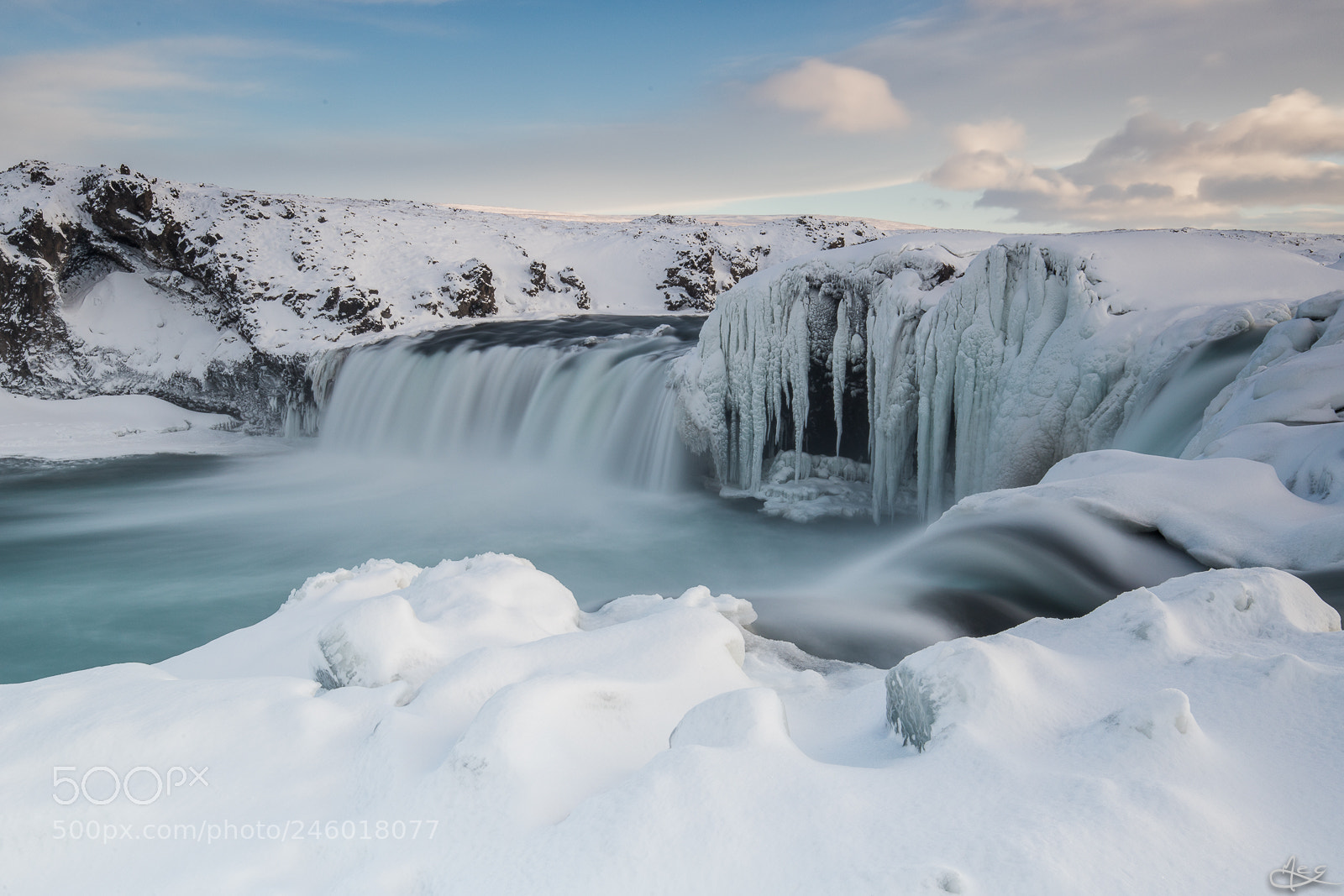 Canon EOS 6D Mark II sample photo. Goðafoss photography