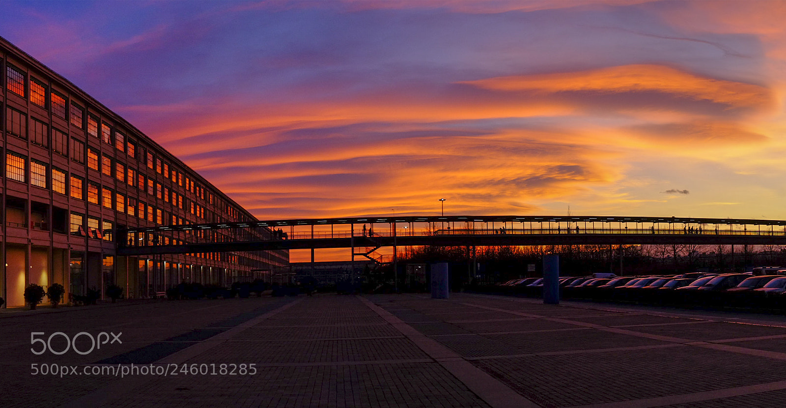 Fujifilm FinePix X100 sample photo. Stunning sunset sky reflects photography