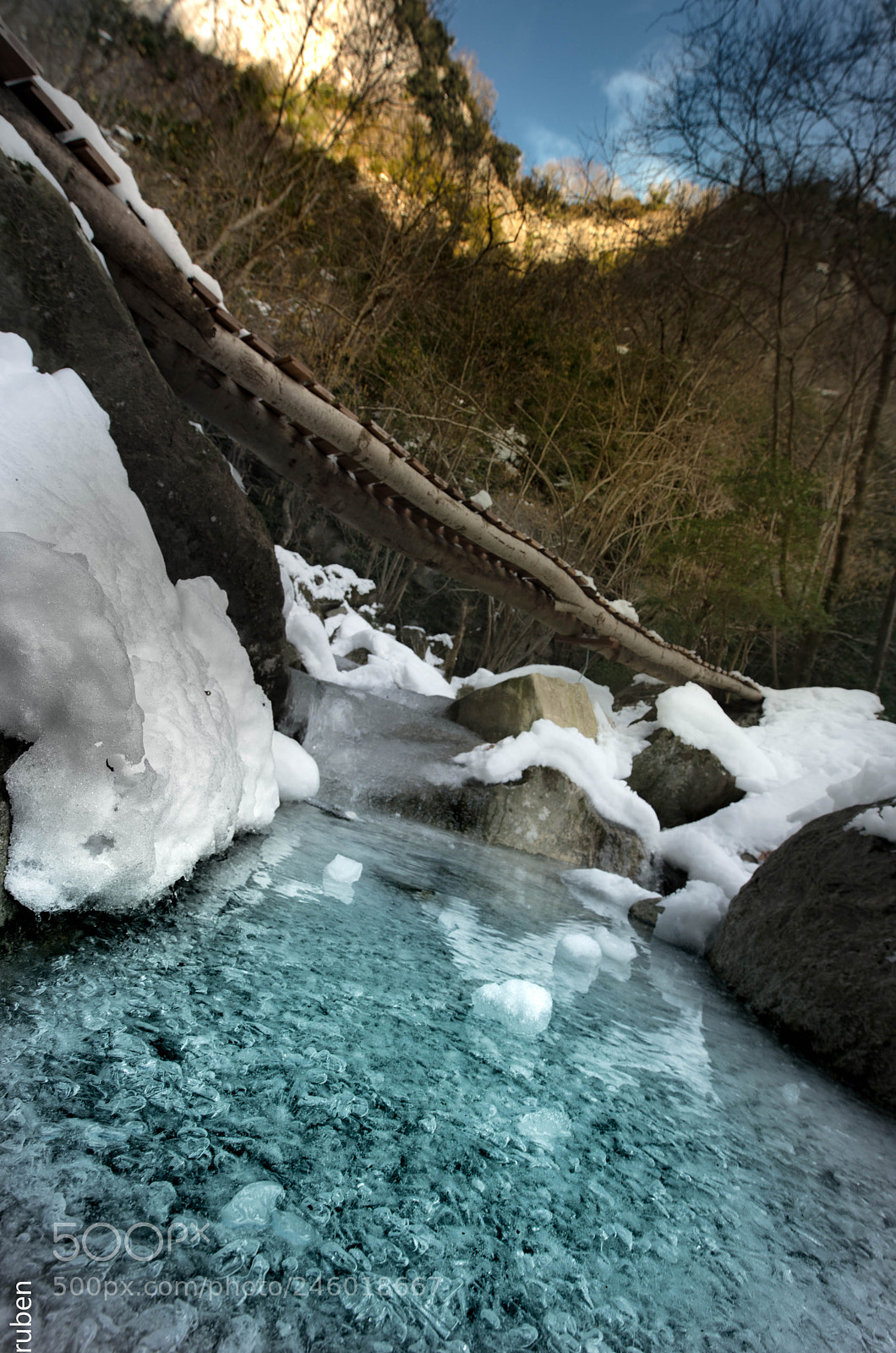 Nikon D610 sample photo. Glass river photography