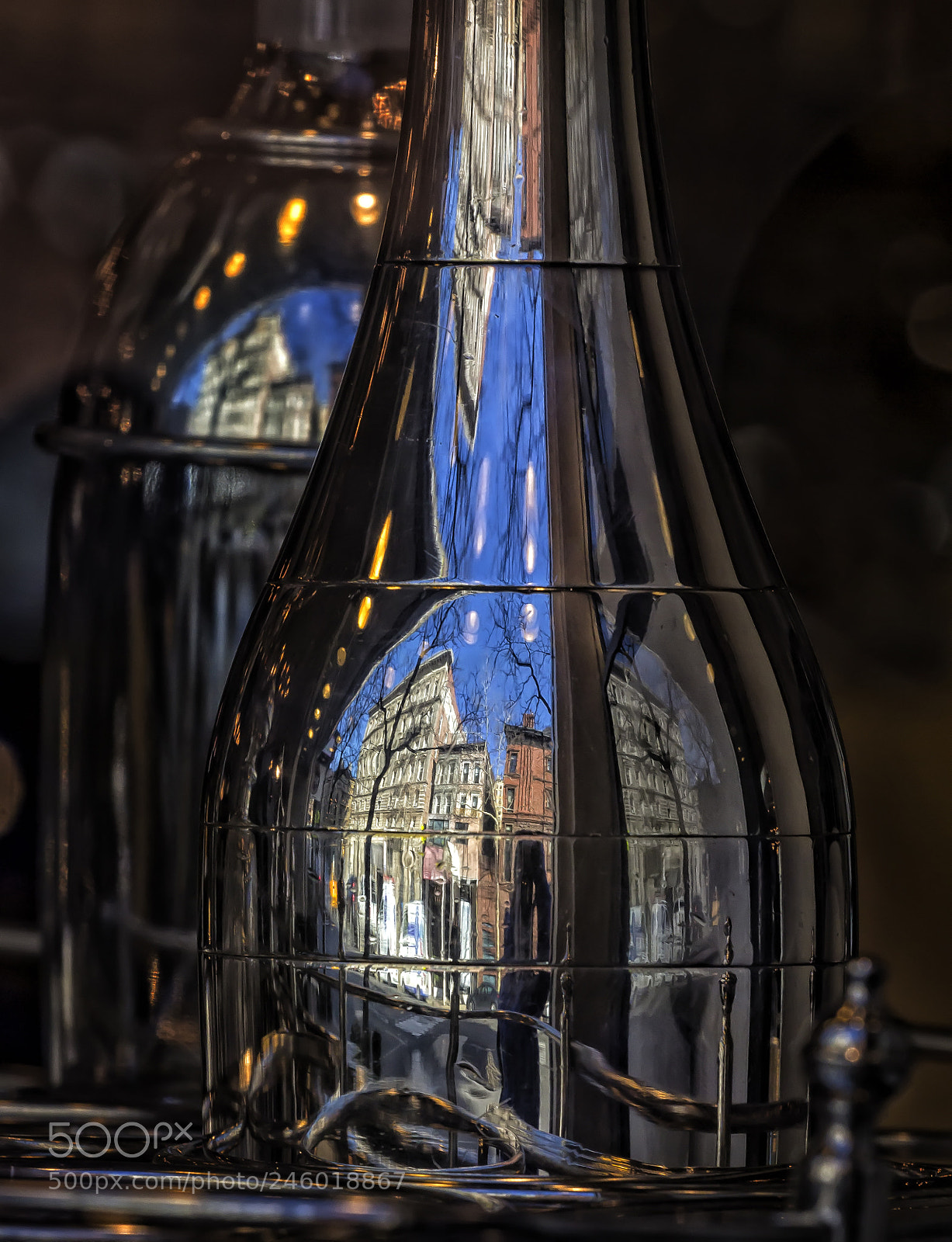 Canon EOS 60D sample photo. Reflected city photography