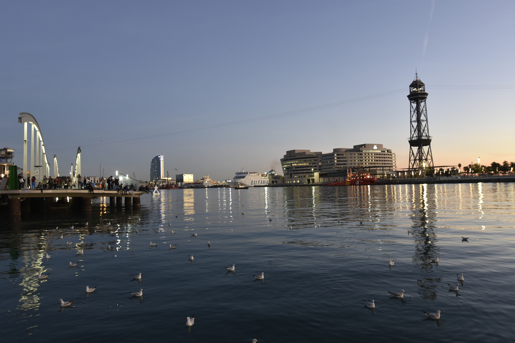Nikon D7200 sample photo. Port de barcelona. photography