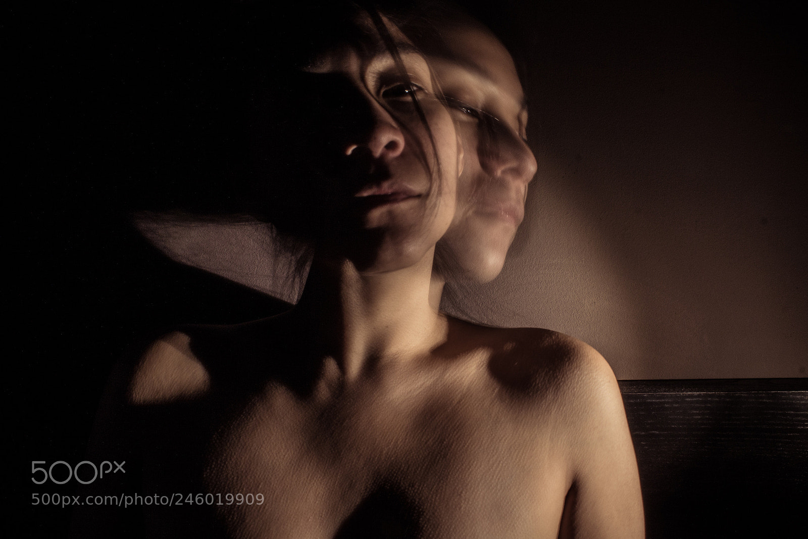 Canon EOS 600D (Rebel EOS T3i / EOS Kiss X5) sample photo. Self-portrait at night photography