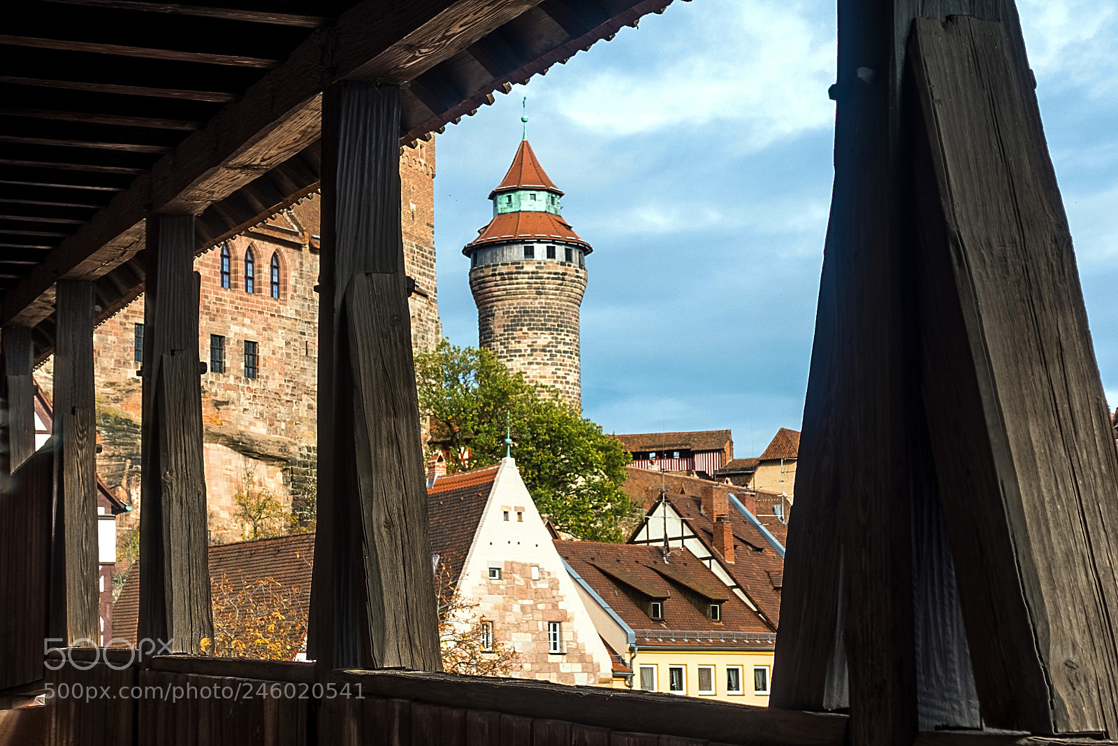 Sony DSC-RX100M5 sample photo. Nuremberg castle photography
