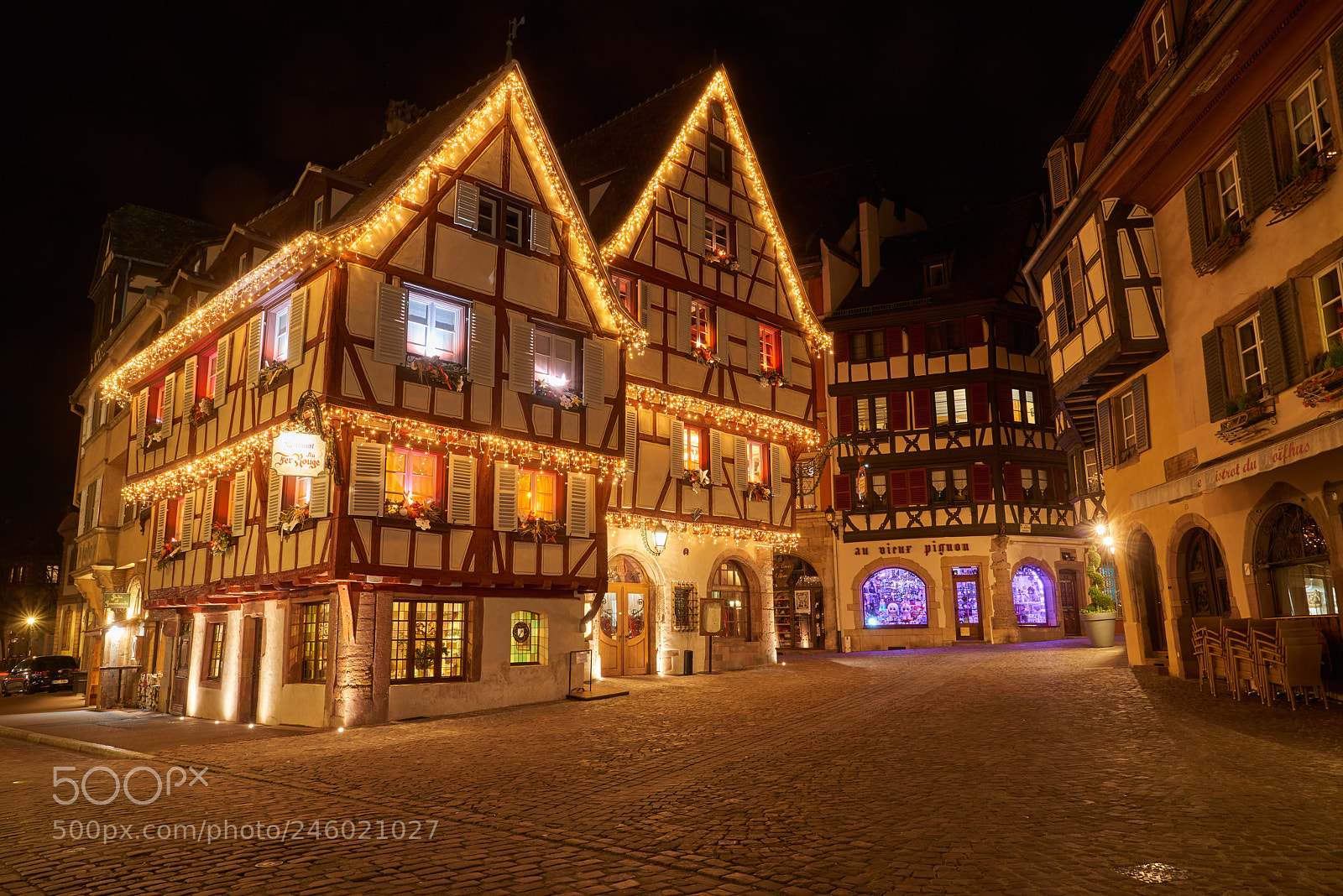 Nikon D800 sample photo. Colmar, restaurant du fer photography