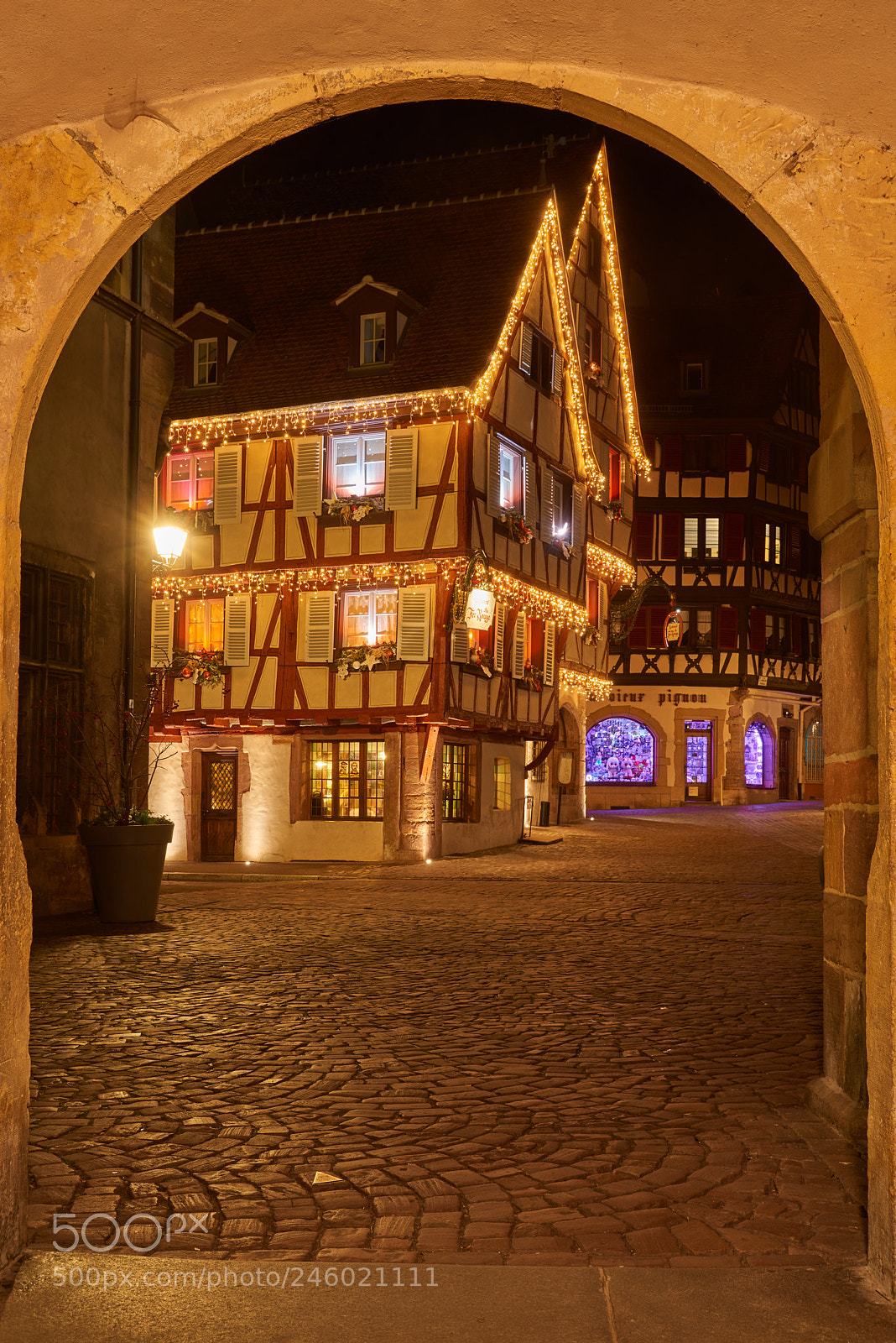 Nikon D800 sample photo. Colmar,restaurant du fer rouge photography