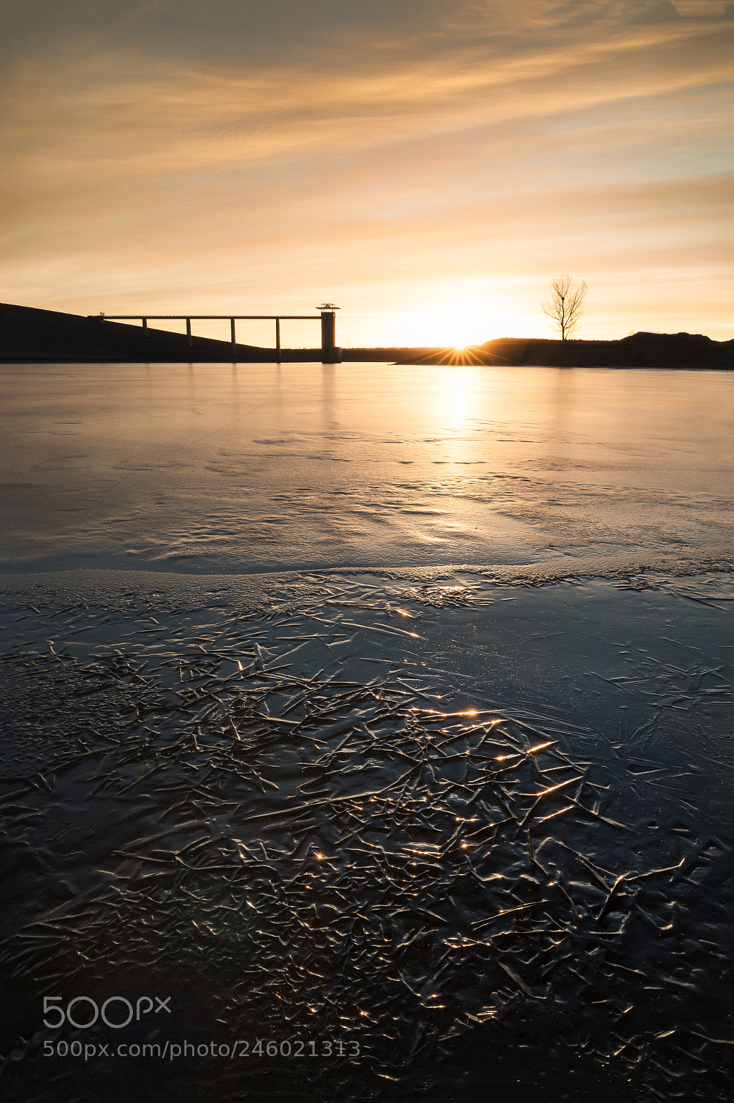 Canon EOS 6D sample photo. Frozen sunrise photography