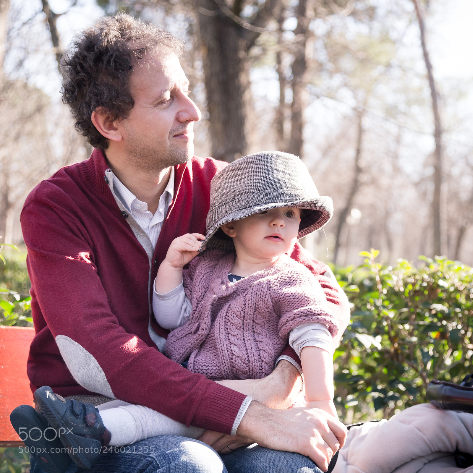 Canon EOS 6D sample photo. Father with cheerful child photography