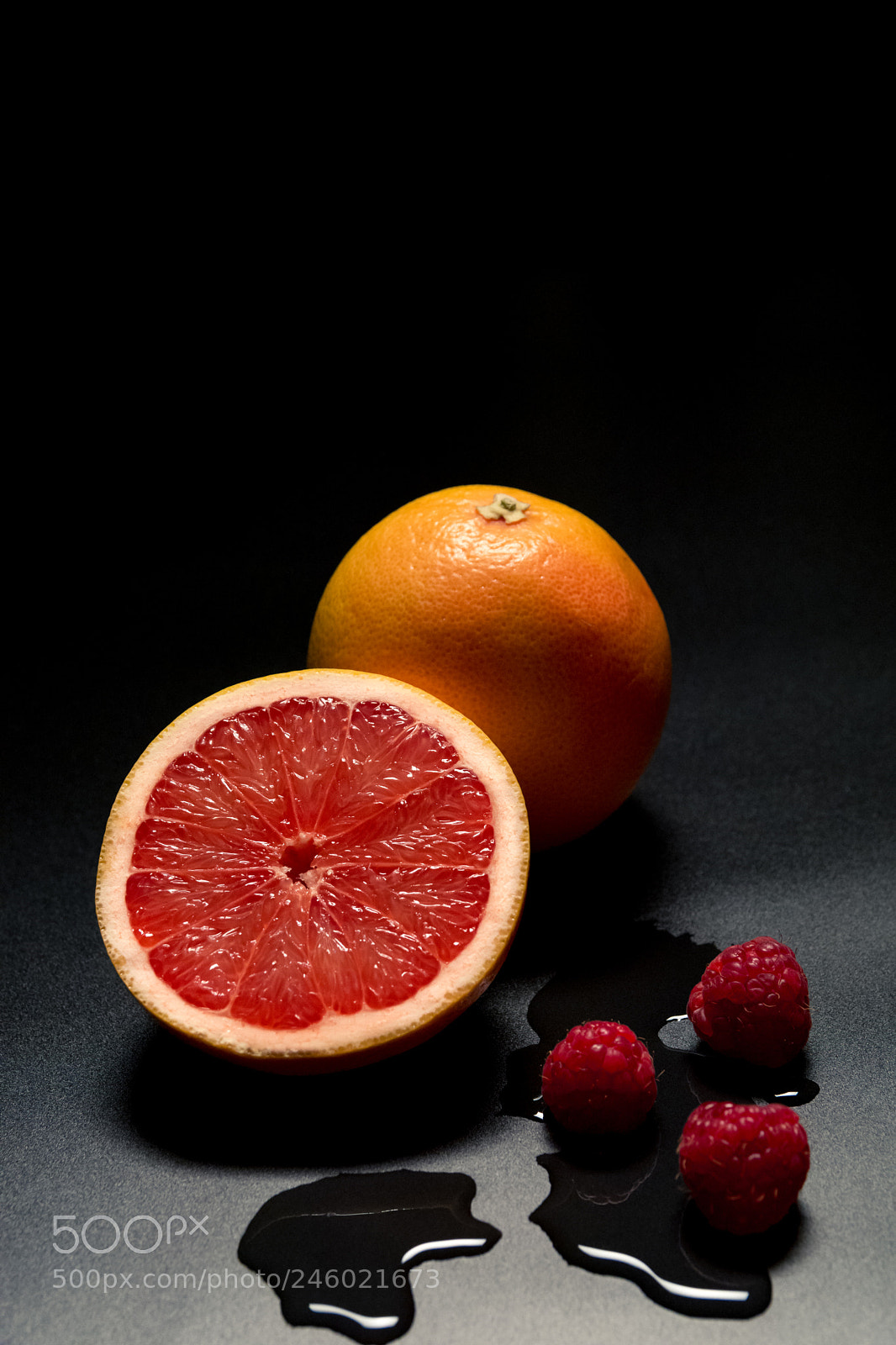 Nikon D7200 sample photo. Grapefruit photography