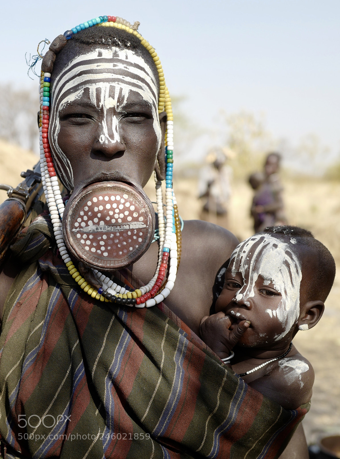 Leica Q (Typ 116) sample photo. Mursi woman photography