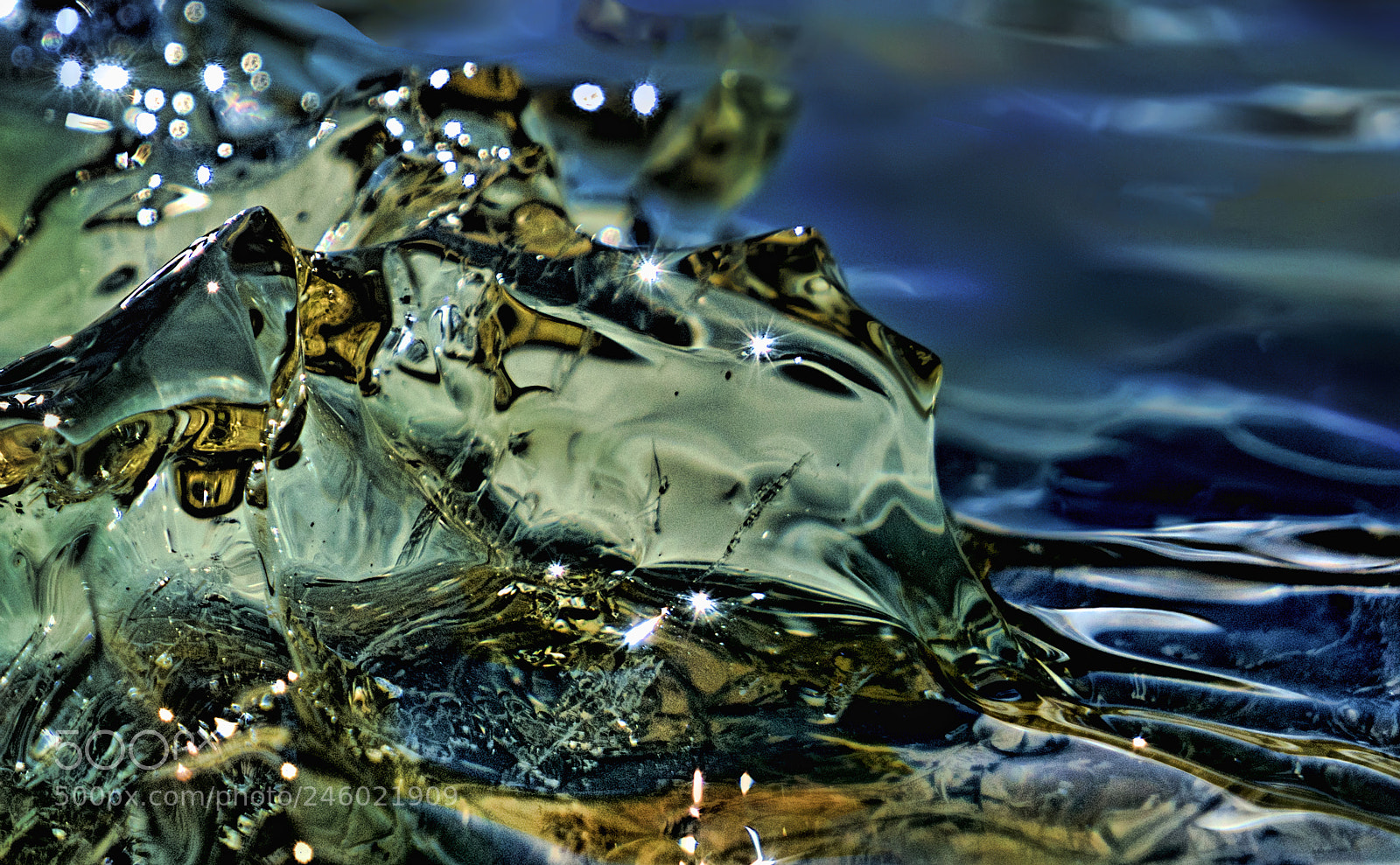 Sony a7R II sample photo. Fragment of a glacier photography