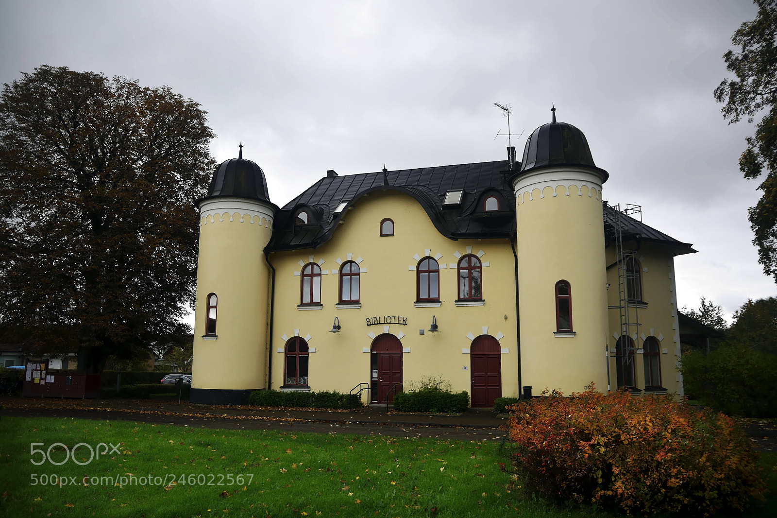 Nikon D7100 sample photo. Harlösa library photography