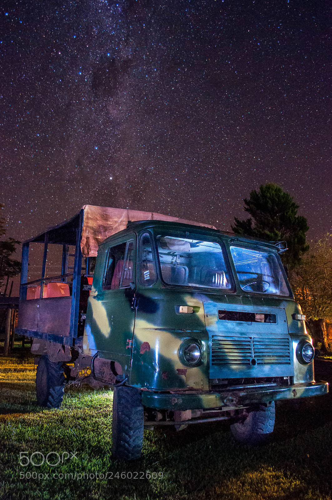 Nikon D5000 sample photo. 4x4 truck under the photography