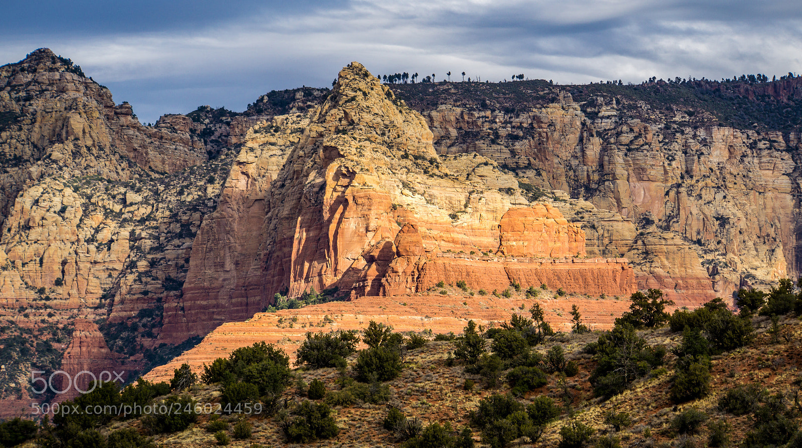 Sony a6000 sample photo. Scenic cathedral rock formation photography