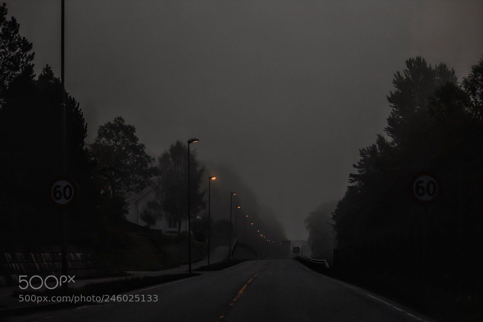 Canon EOS 60D sample photo. Rjukan at night photography