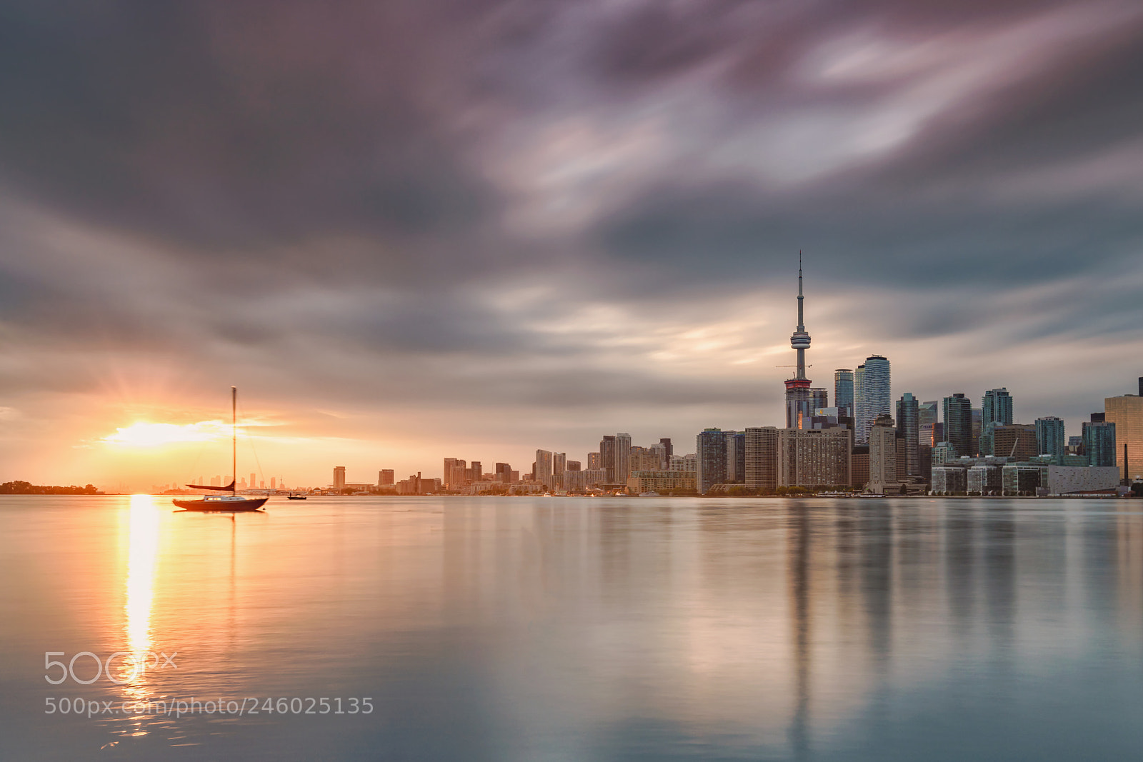 Sony a7R II sample photo. Ward's island sunset photography