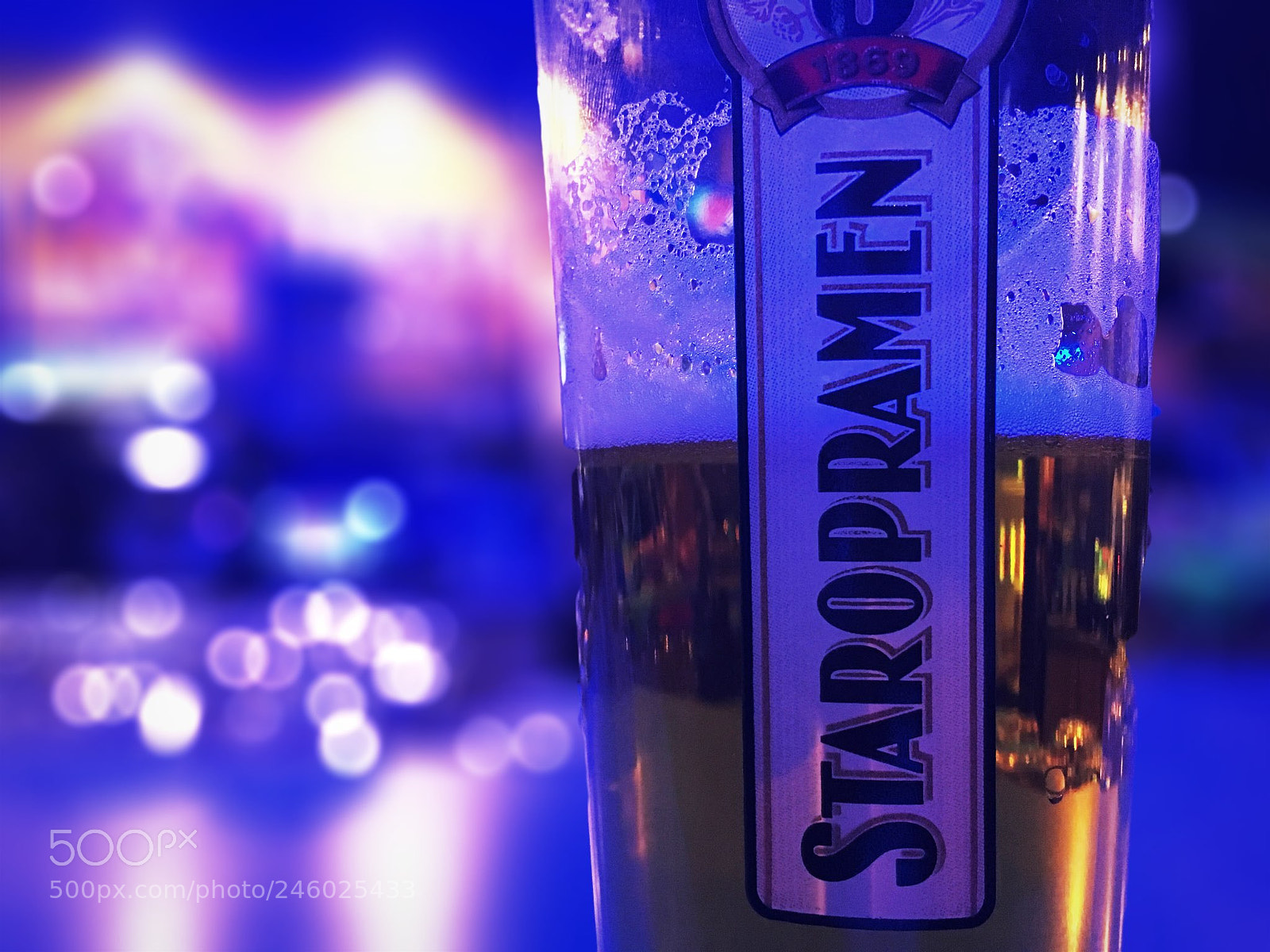 Apple iPhone SE sample photo. Staropramen photography