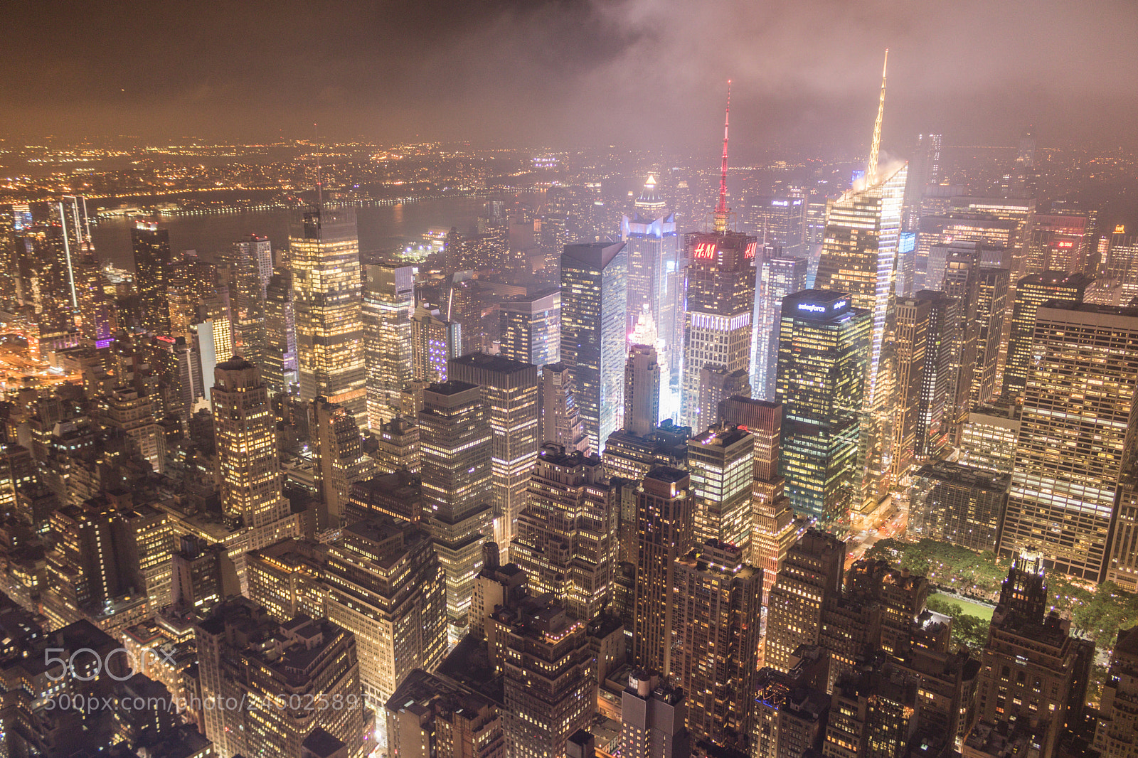 Canon EOS 760D (EOS Rebel T6s / EOS 8000D) sample photo. Above the city lights photography