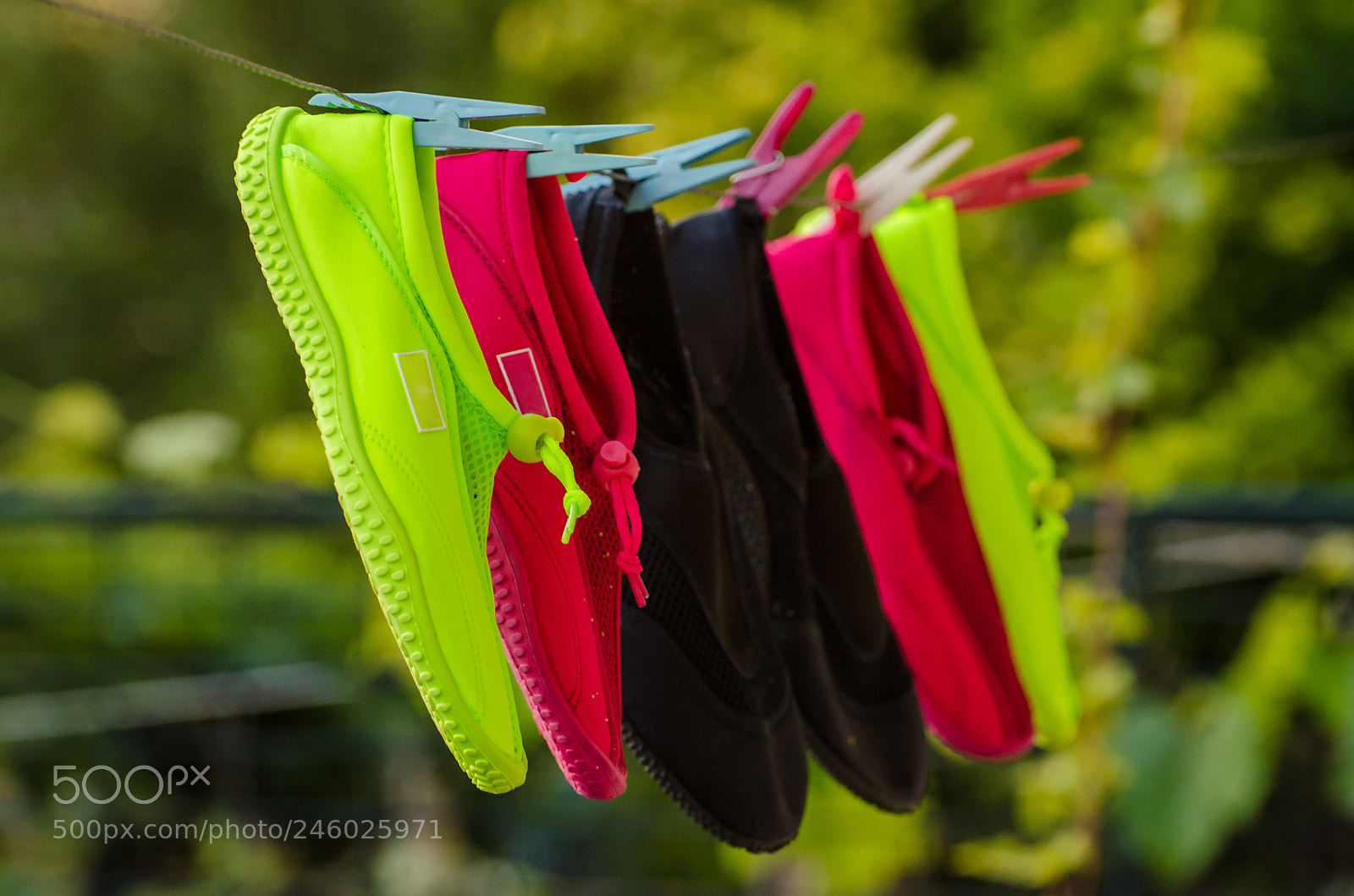 Nikon D5100 sample photo. Water shoes photography