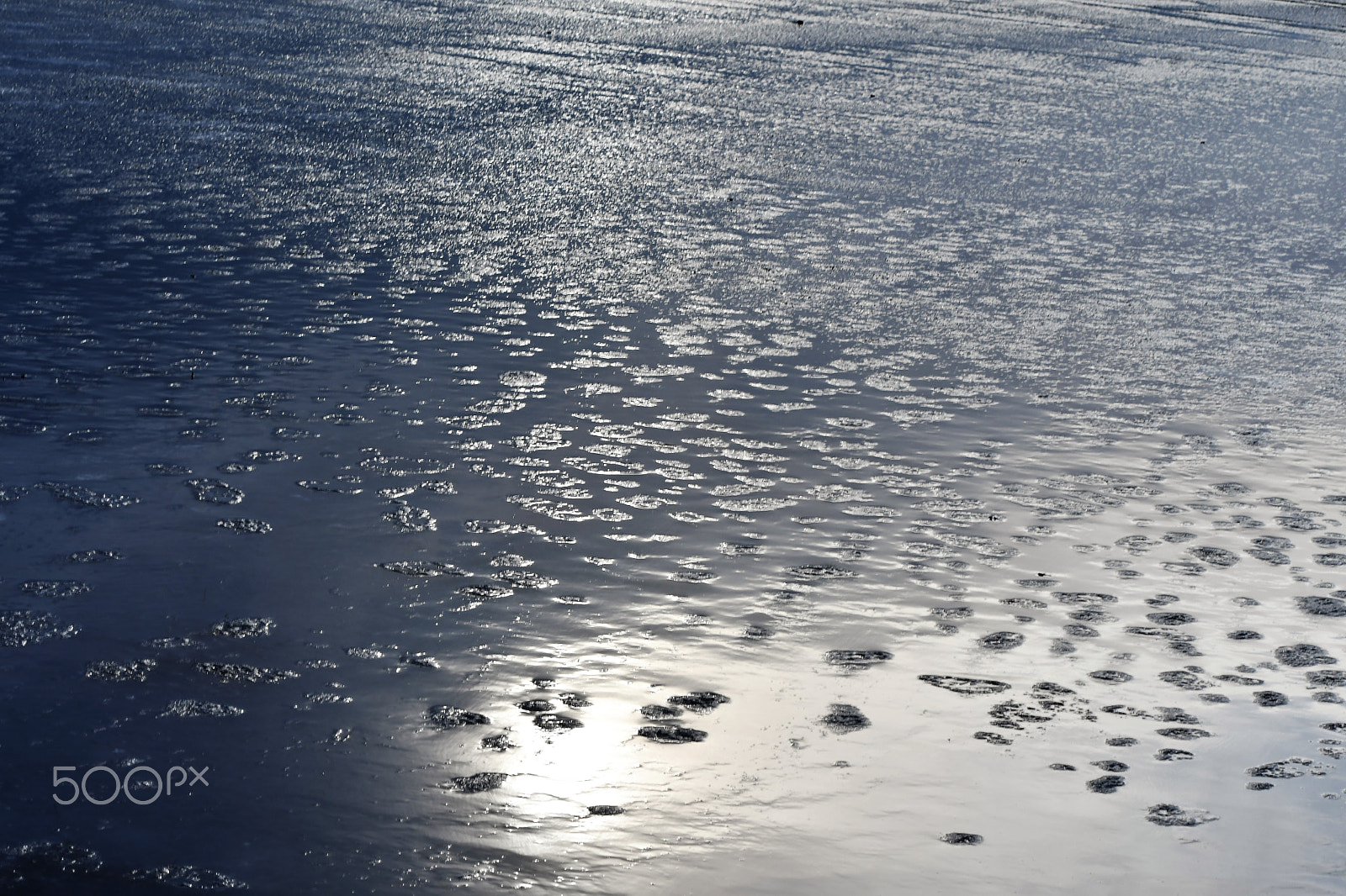 Nikon D500 + Sigma 70-200mm F2.8 EX DG OS HSM sample photo. Frozen sea photography