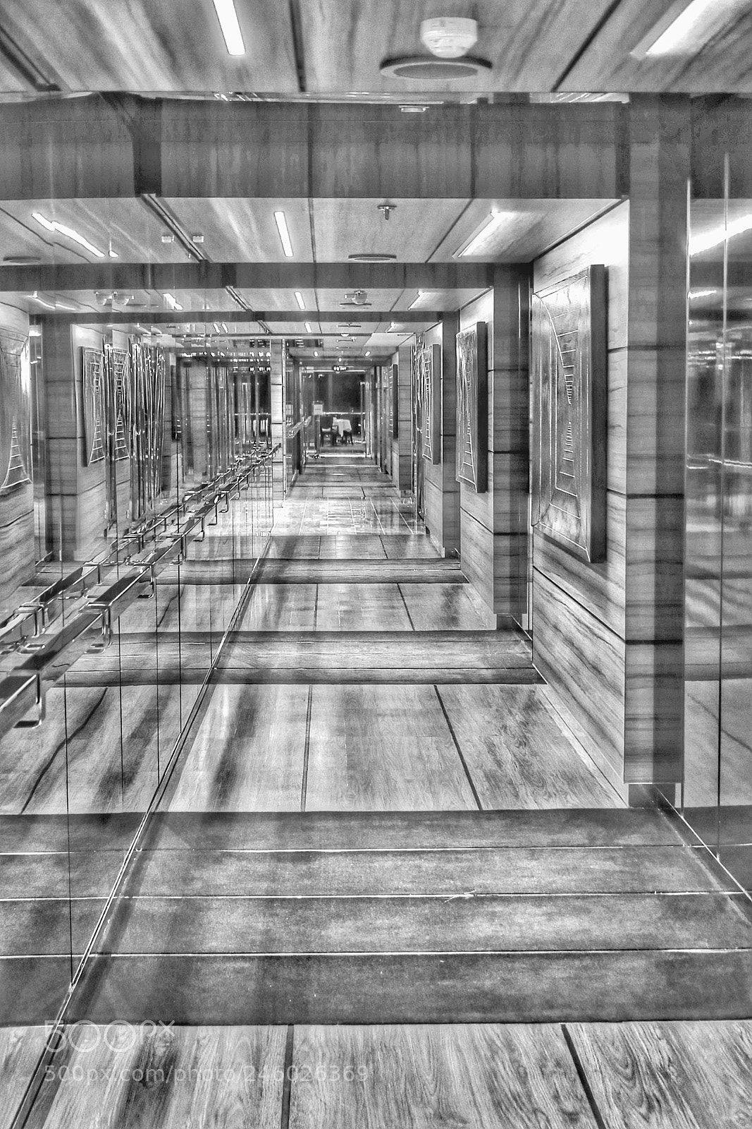 Canon EOS 7D Mark II sample photo. Wooded corridor photography