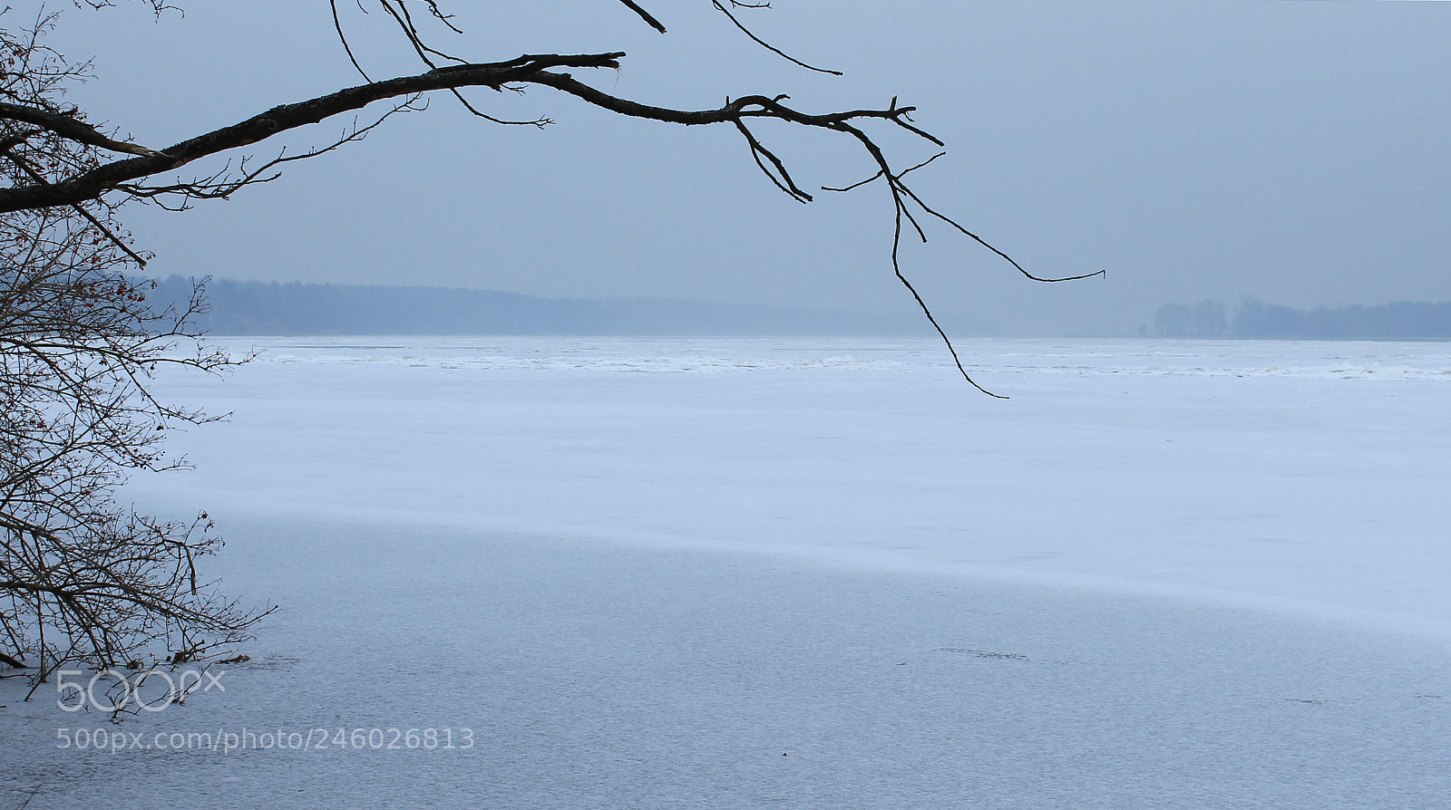 Canon EOS 1200D (EOS Rebel T5 / EOS Kiss X70 / EOS Hi) sample photo. Winter lake photography