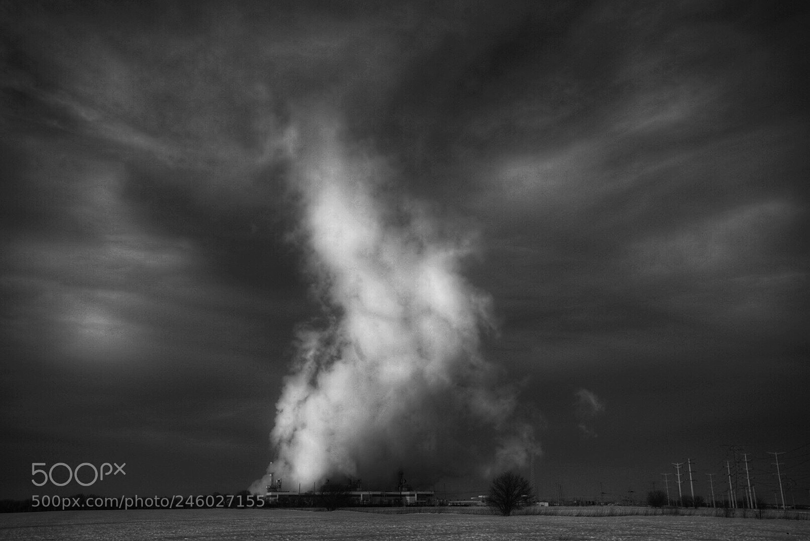 Sony a7 II sample photo. Industrial twister photography
