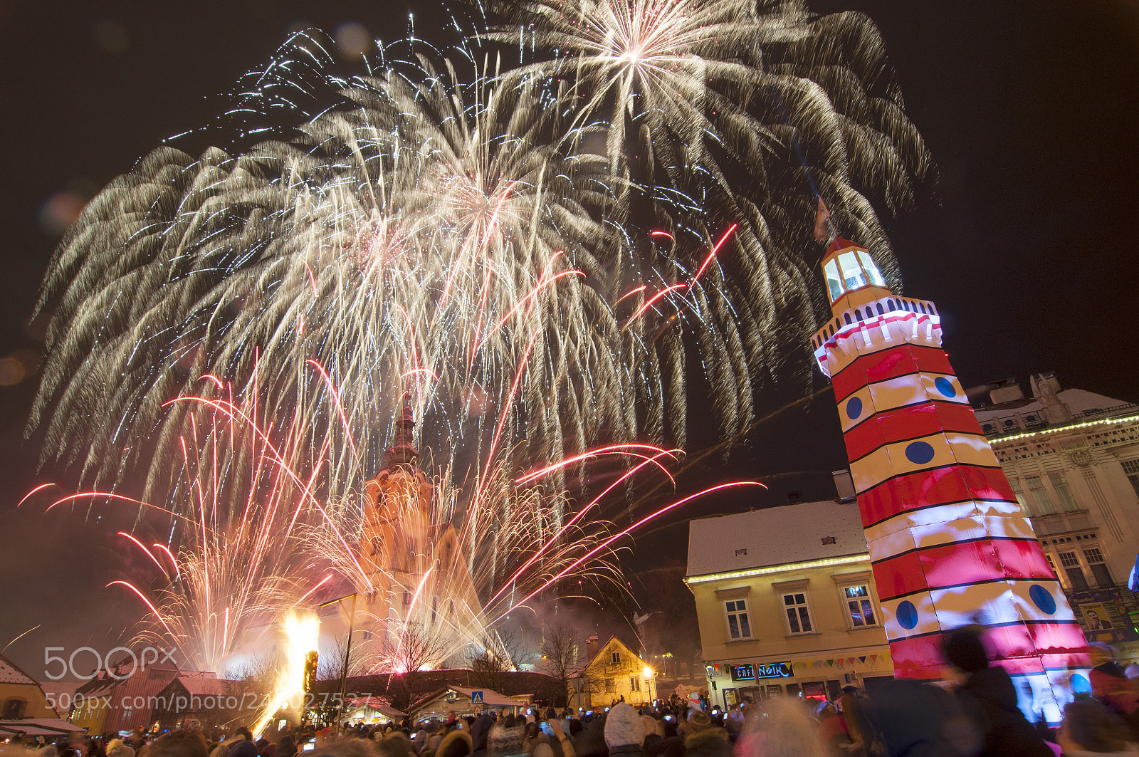 Nikon D90 sample photo. Firework carnival photography