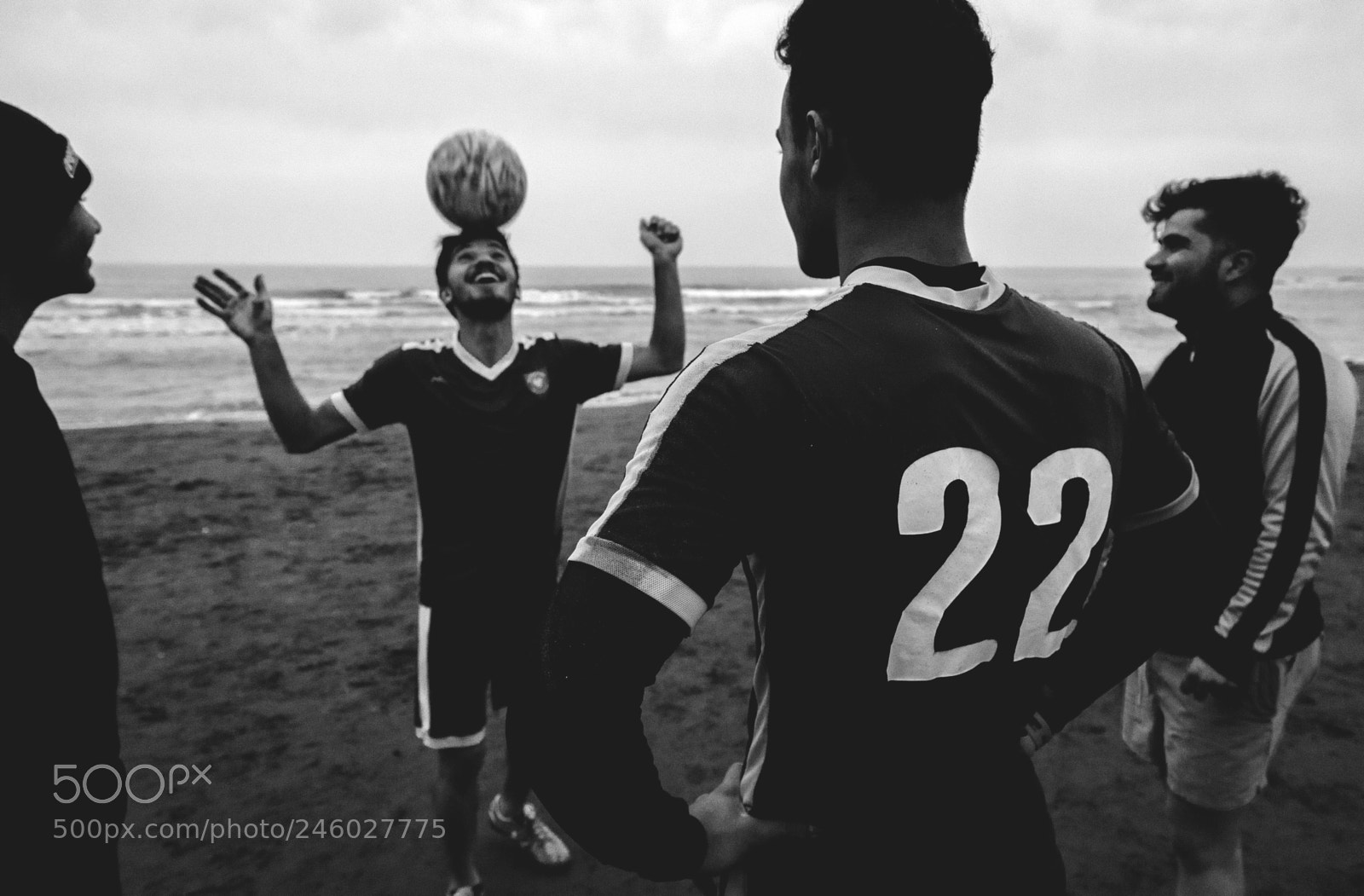 Canon EOS 6D sample photo. Beach football photography