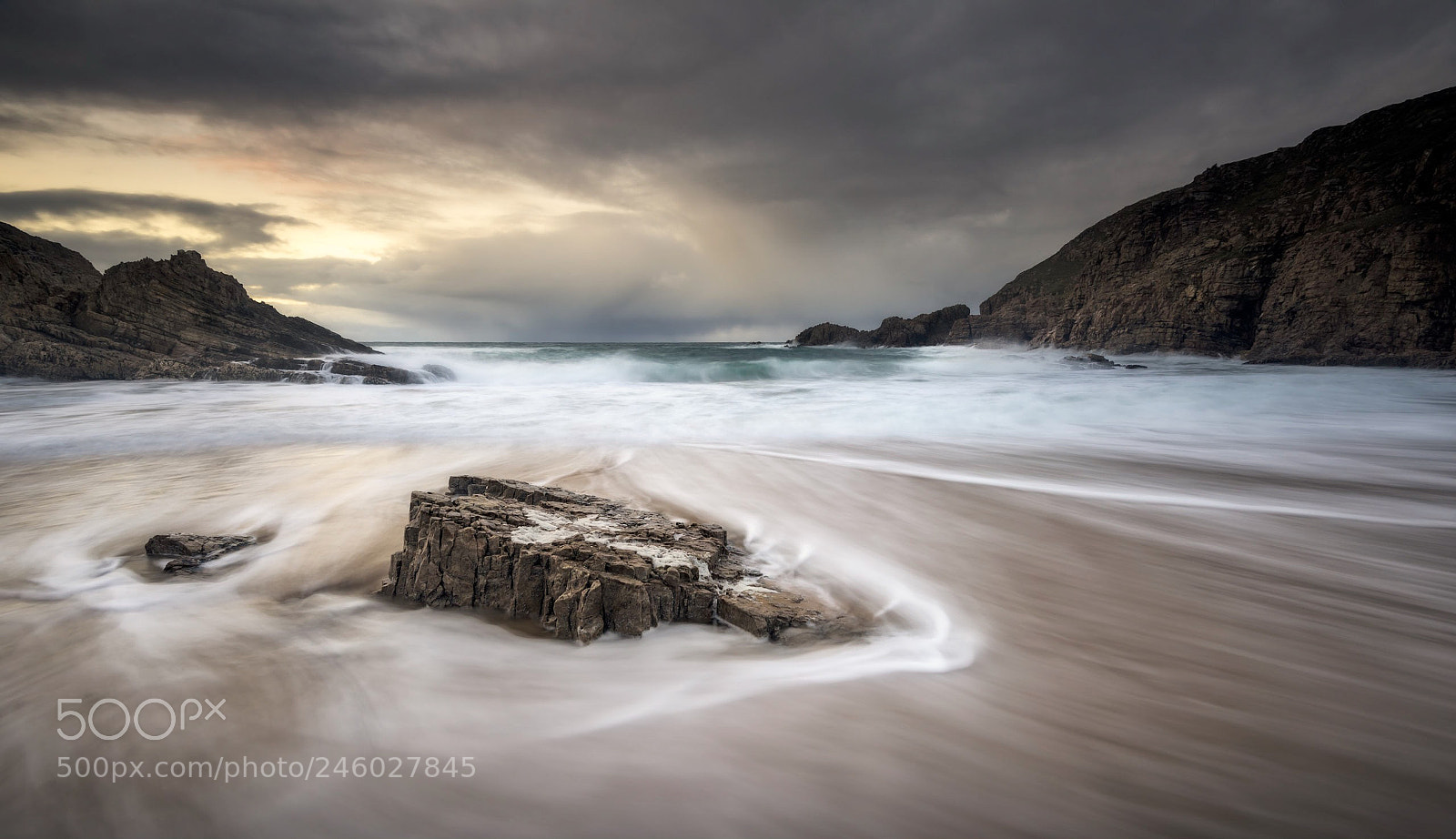 Nikon D810 sample photo. The murder hole beach photography