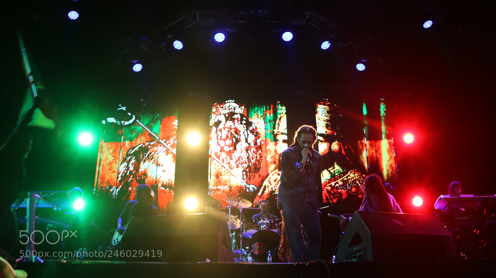 Canon EOS 7D Mark II sample photo. Damian marley, exodus. photography
