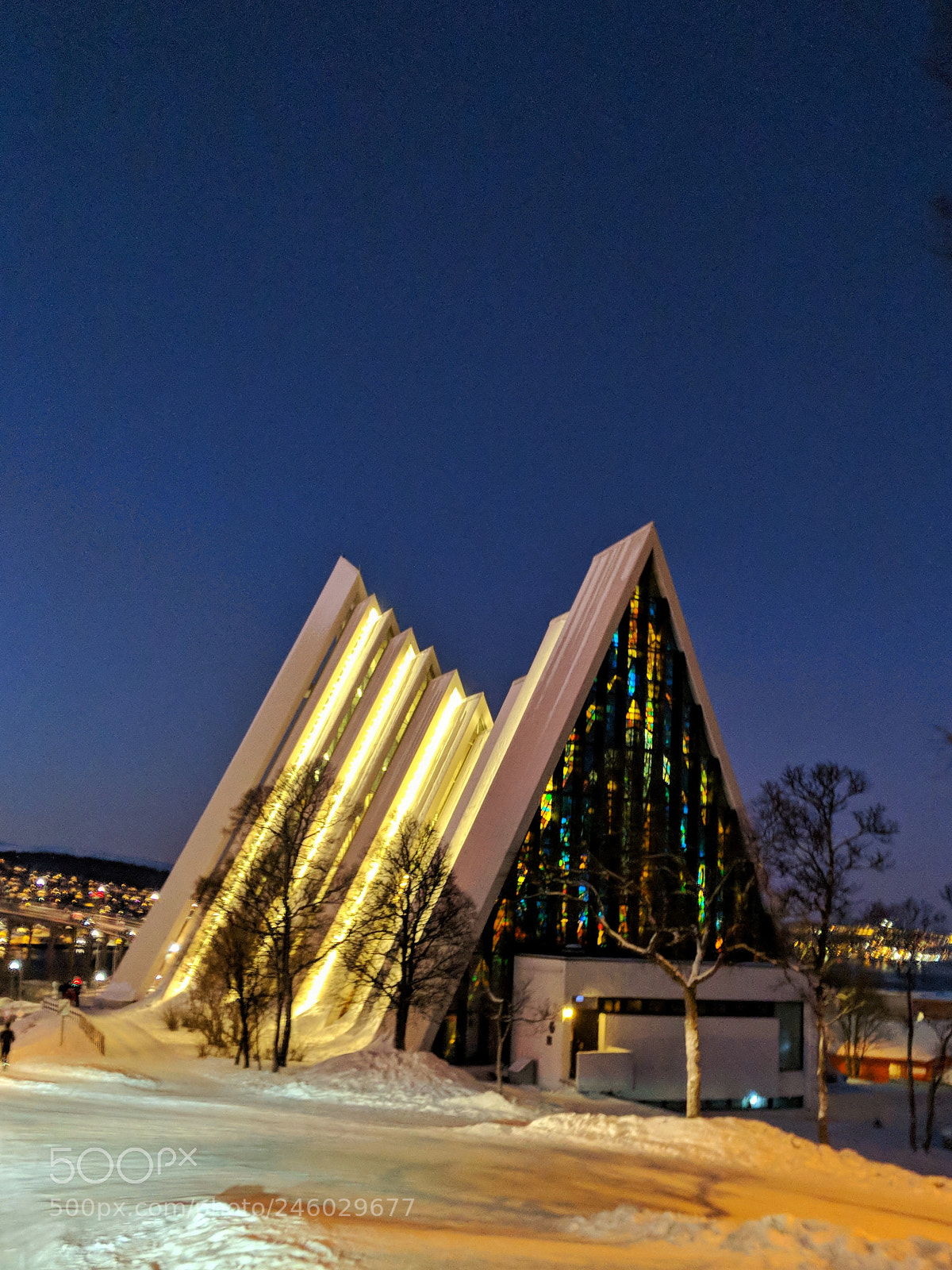 Google Pixel 2 sample photo. Arctic cathedral photography