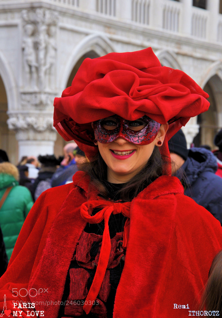 Nikon D300 sample photo. Venice carnival photography