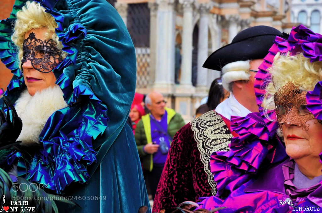 Nikon D300 sample photo. Venice carnival photography
