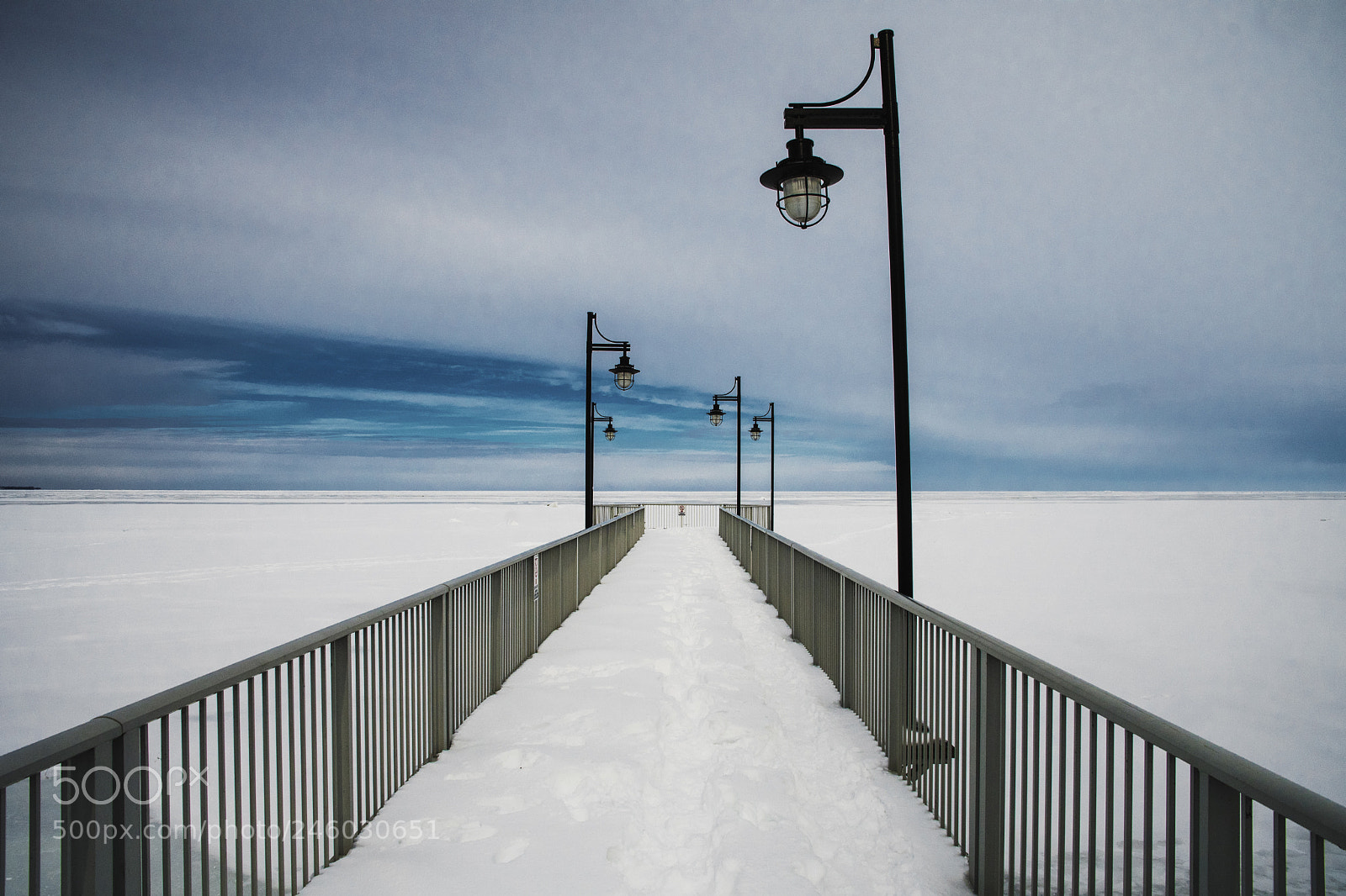 Nikon D500 sample photo. Winter horizon. tecumseh, on. photography