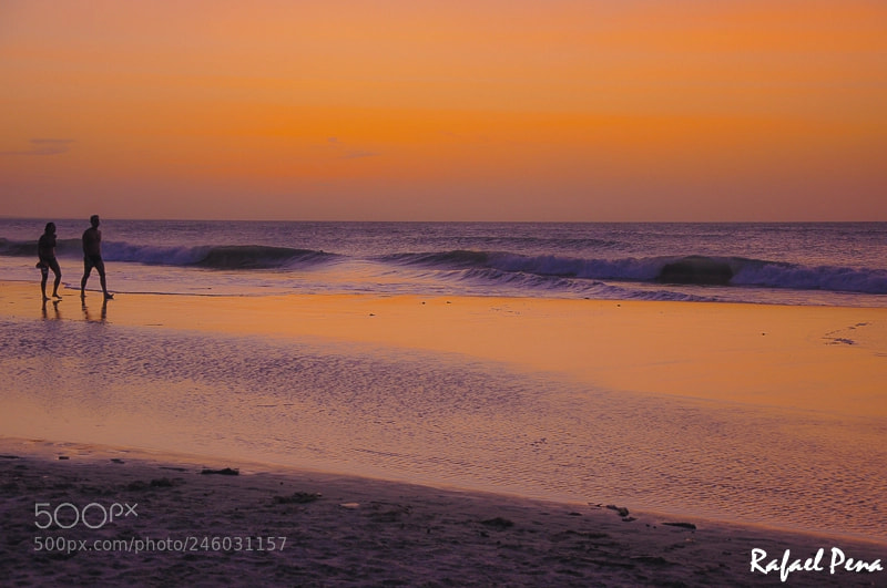 Nikon D90 sample photo. Jericoacoara em por do photography